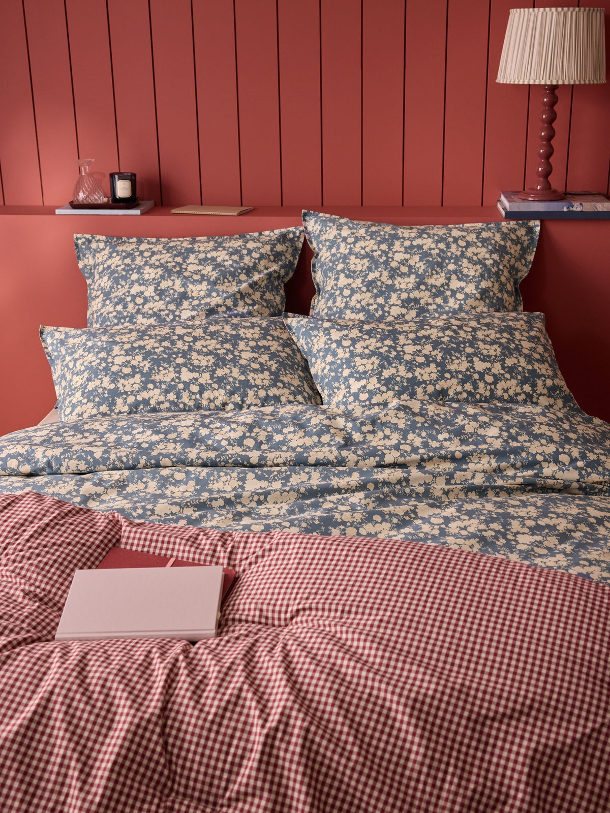 Taie d'oreiller percale de coton "Lisbeth"