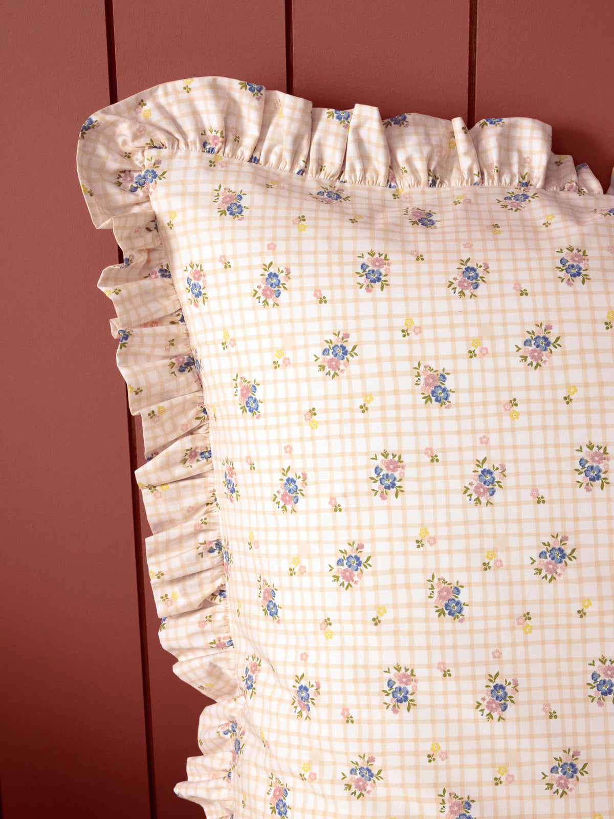 Taie d'oreiller percale de coton "Lilou"