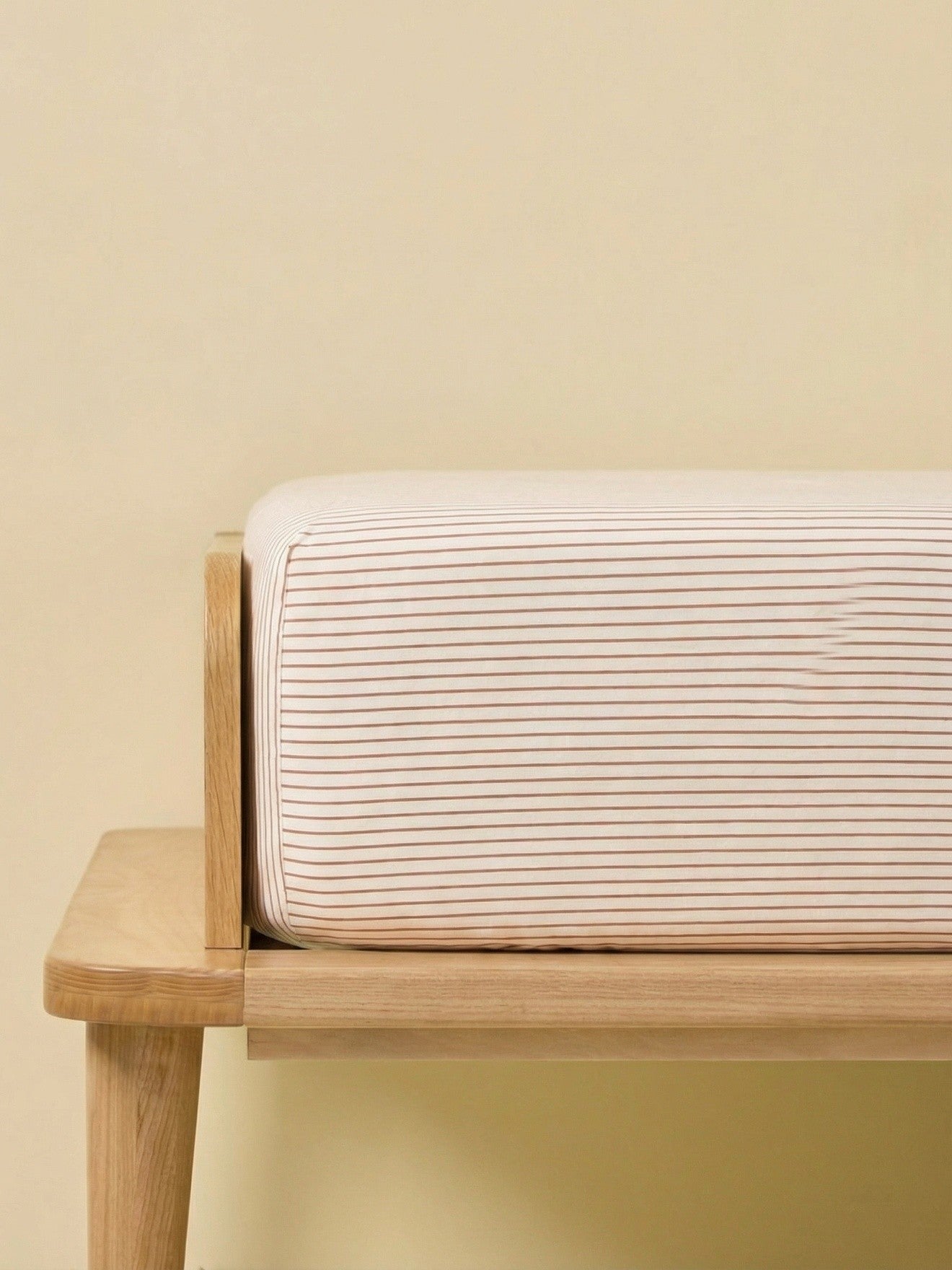 Little Jouy Spirit striped fitted sheet