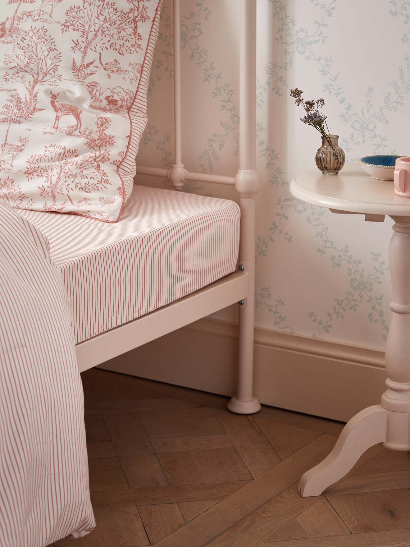 Little Jouy Spirit stripe fitted sheet