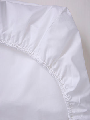 Baby cotton percale fitted sheet