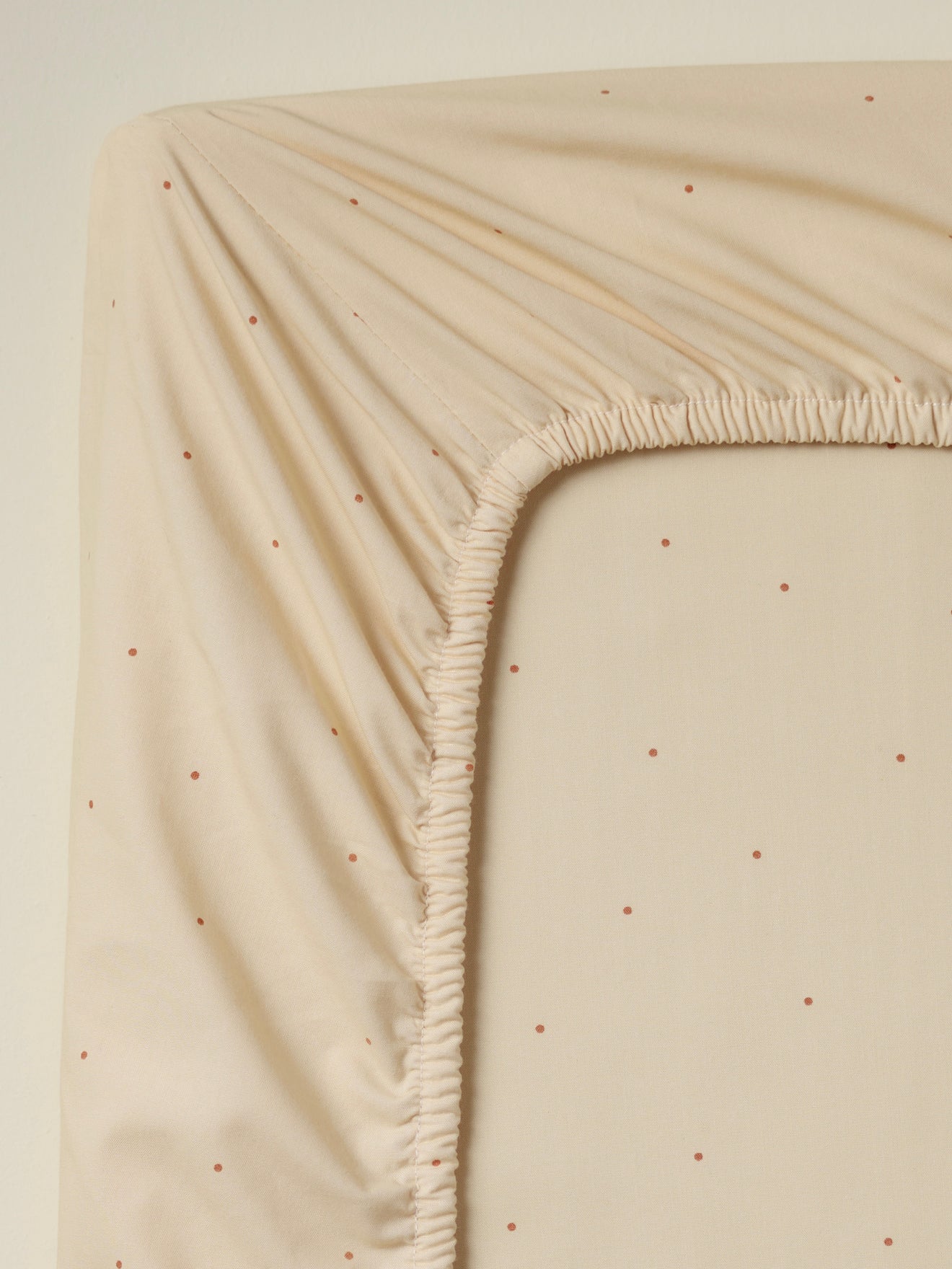 Anna cotton percale fitted sheet