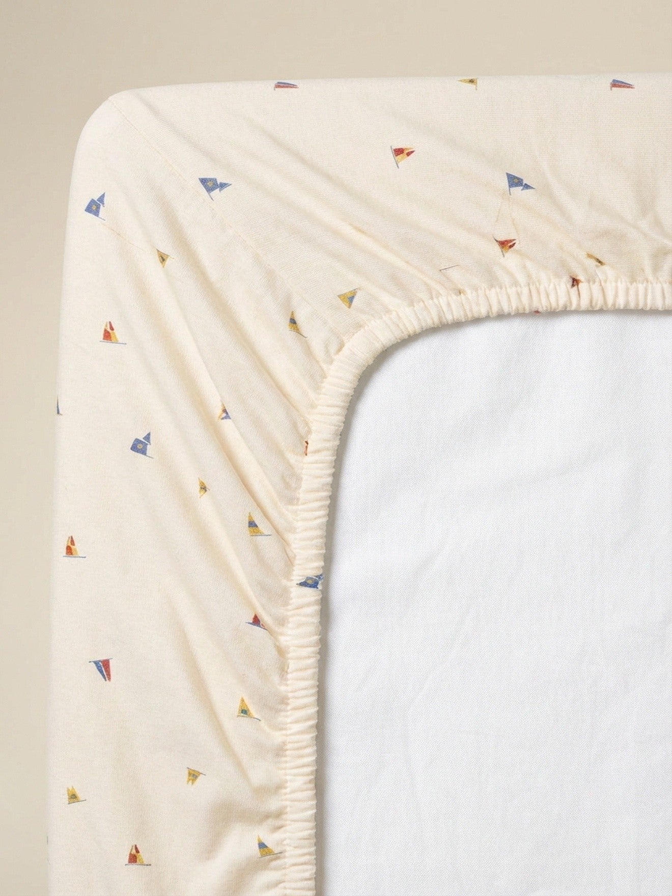 Drap-housse percale de coton "Matéo"