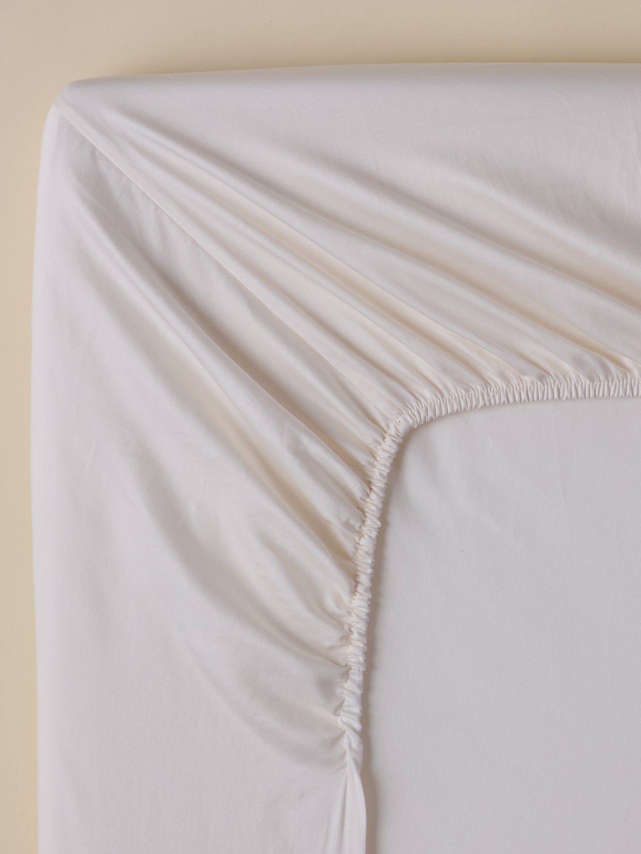 Drap-housse satin de coton "Léonore"