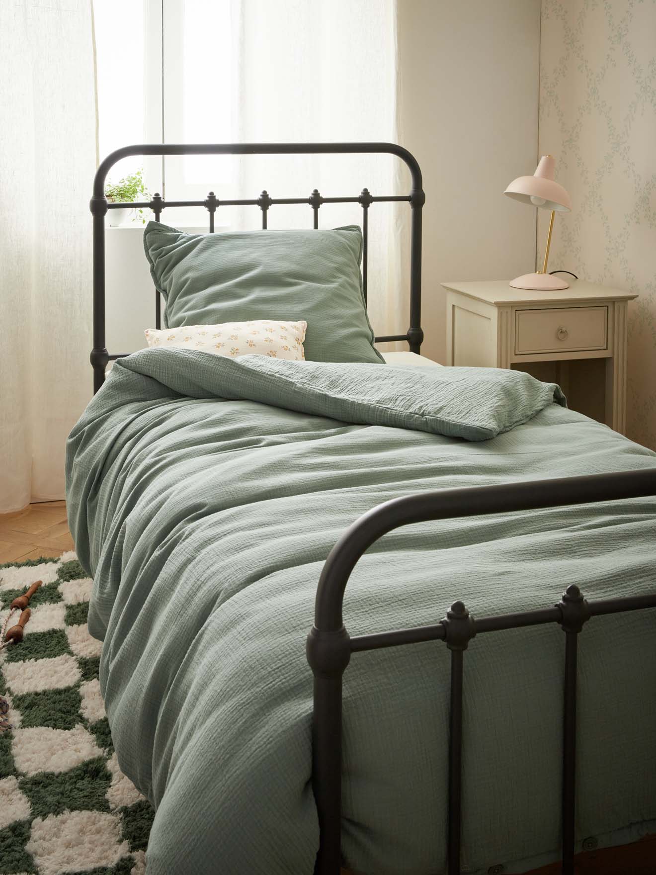 Child's cotton gauze duvet cover