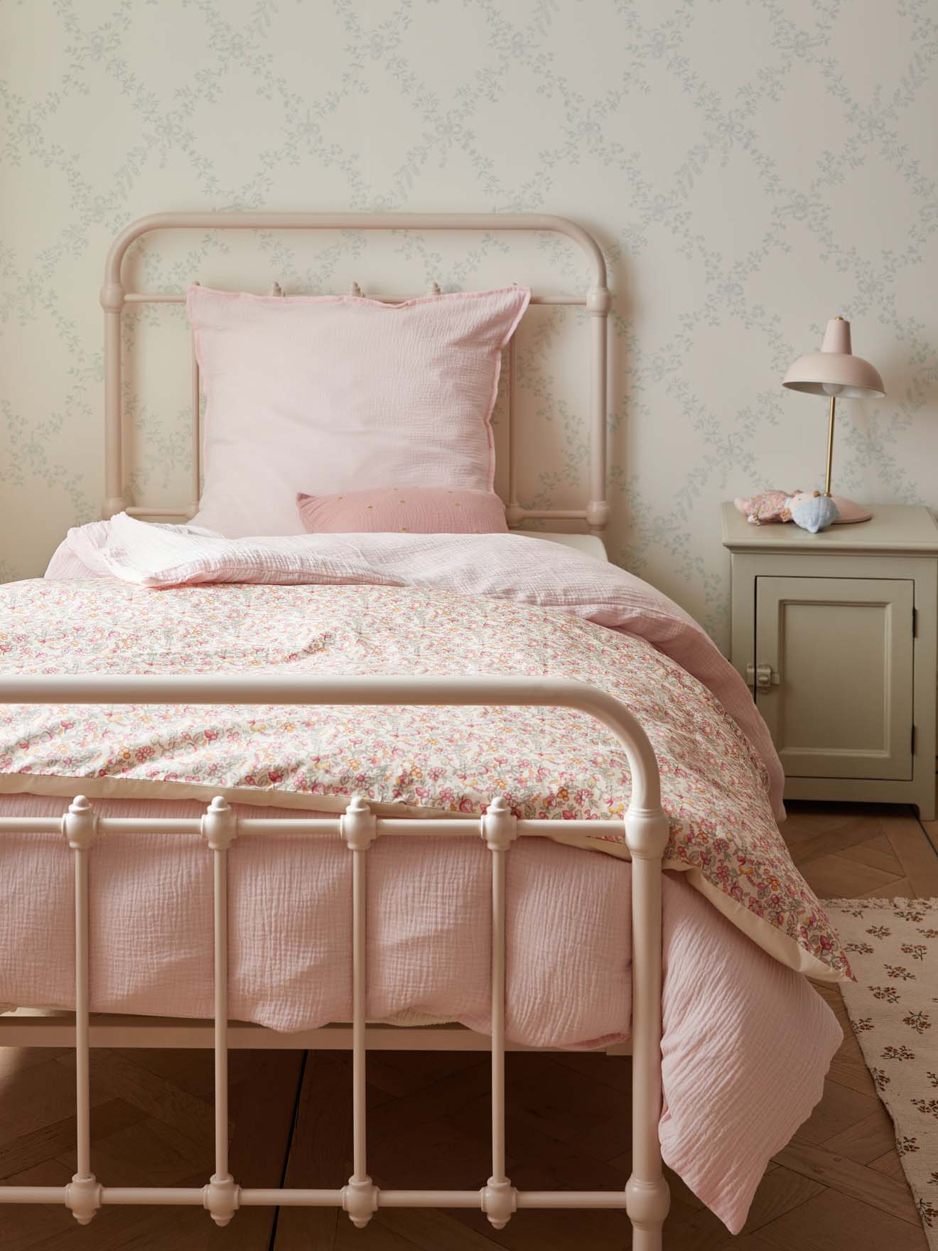 Housse de couette gaze de coton "Gaufrée"