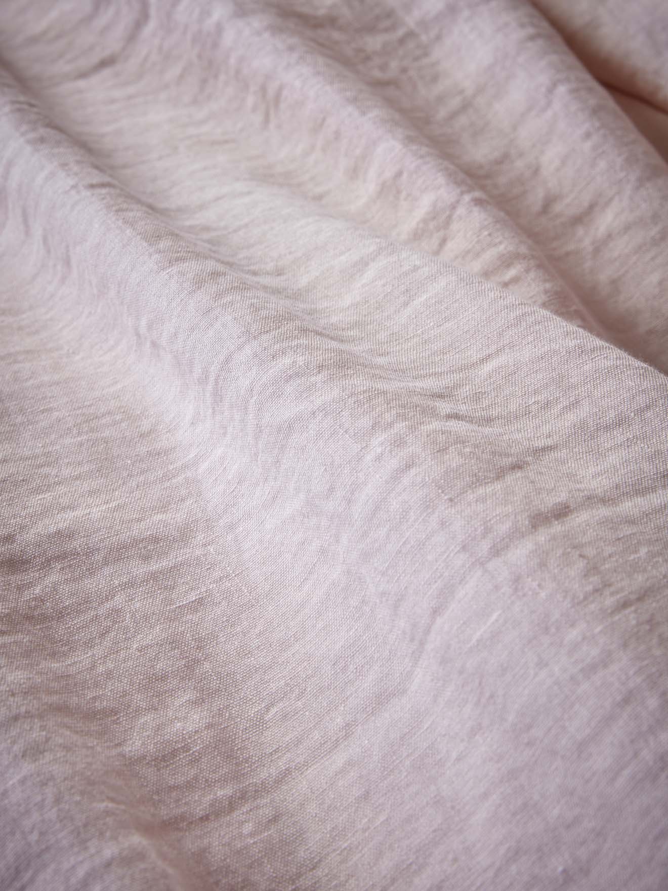 “Cocoon” pre-washed linen duvet cover