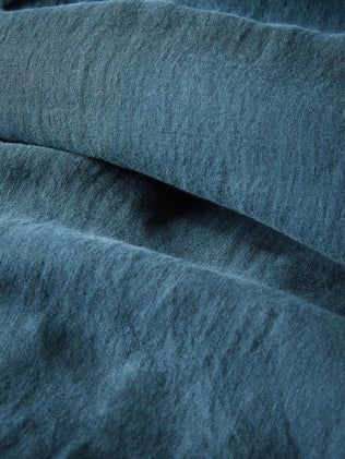 "Cocoon" pre-washed linen duvet cover
