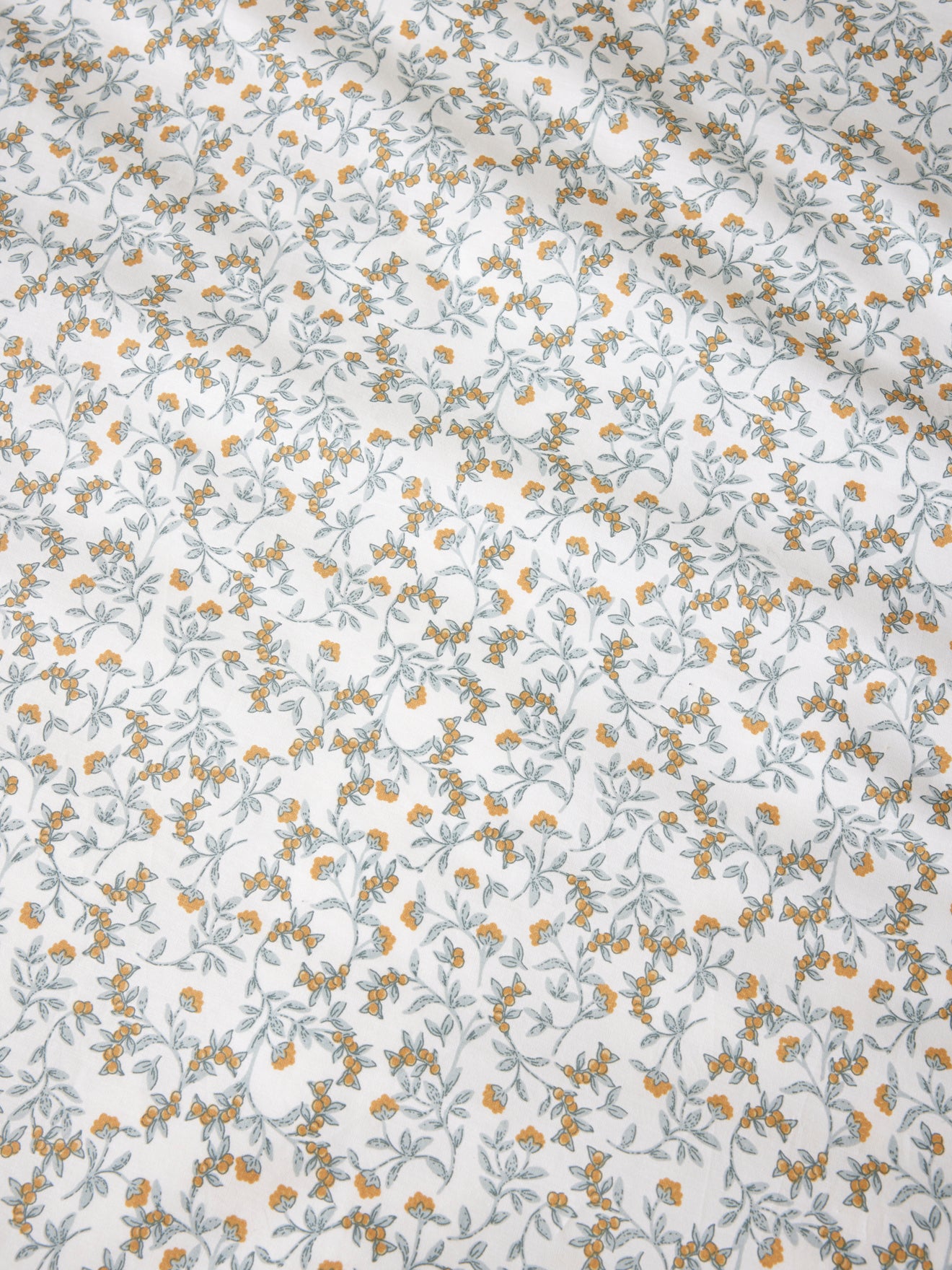 Wild Berries cotton percale duvet cover