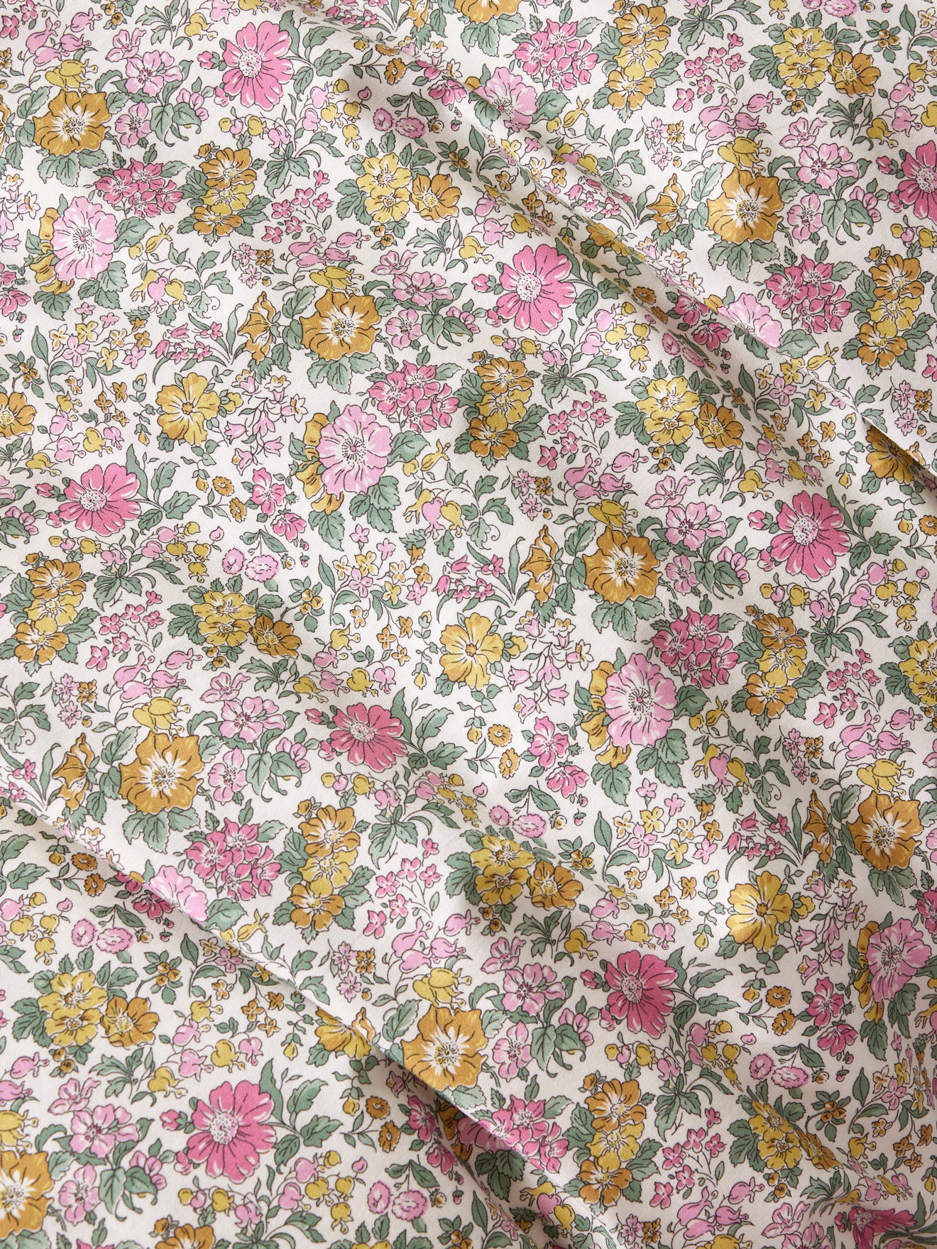 Clare Rich motif duvet cover made with Liberty fabric