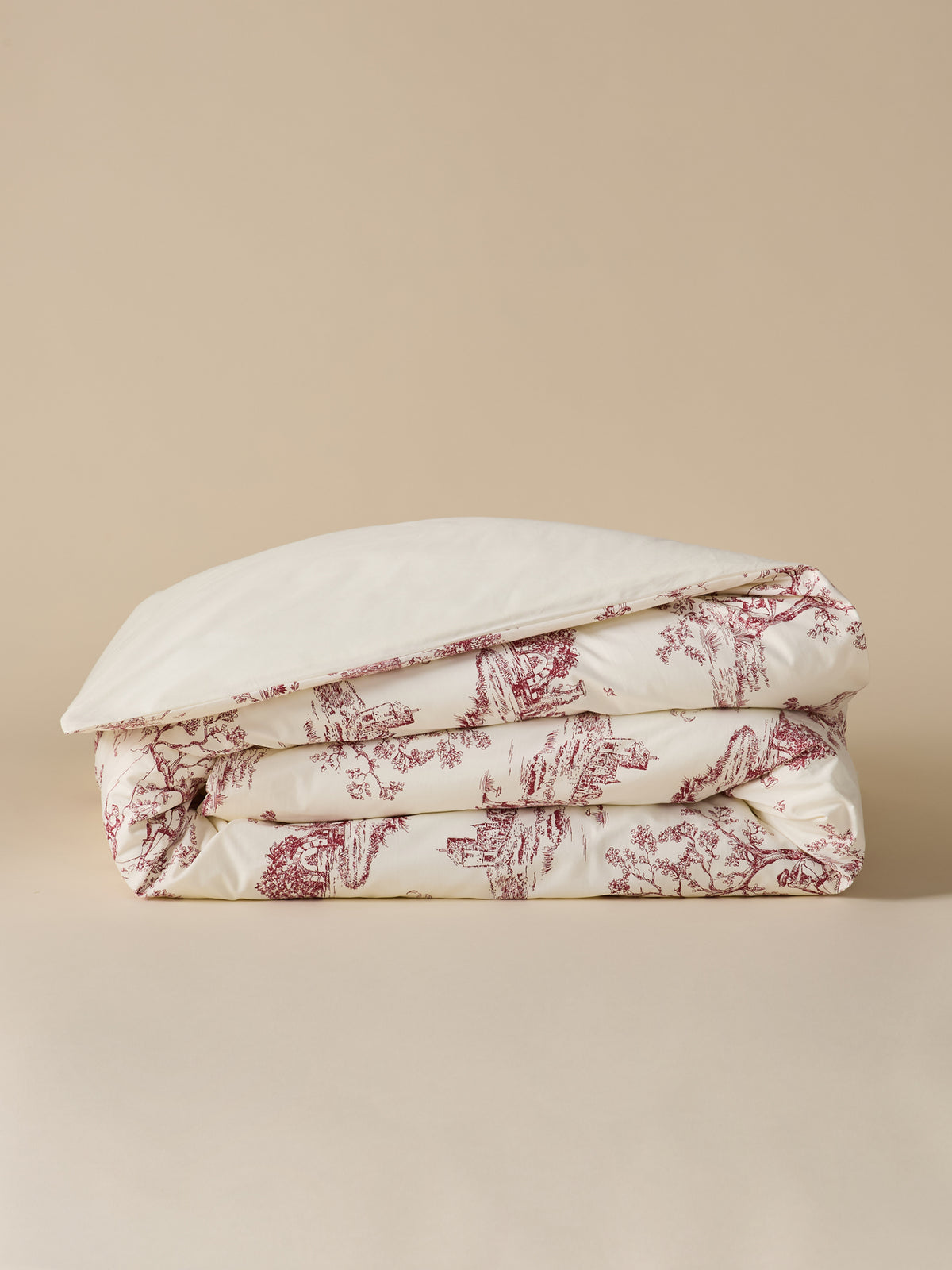 Toile de Jouy Spirit cotton percale duvet cover