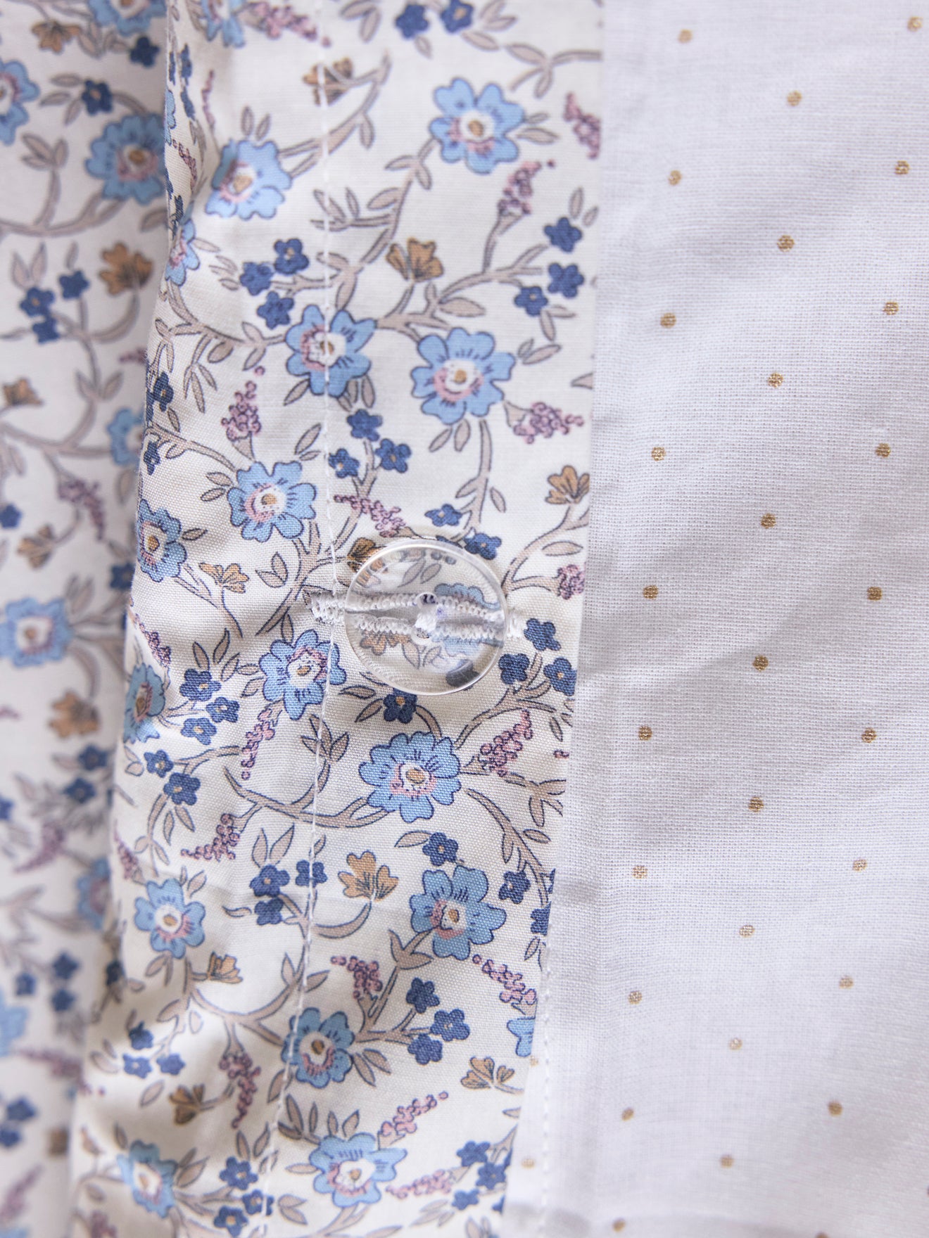 Hannah Fay duvet cover made with Liberty fabric