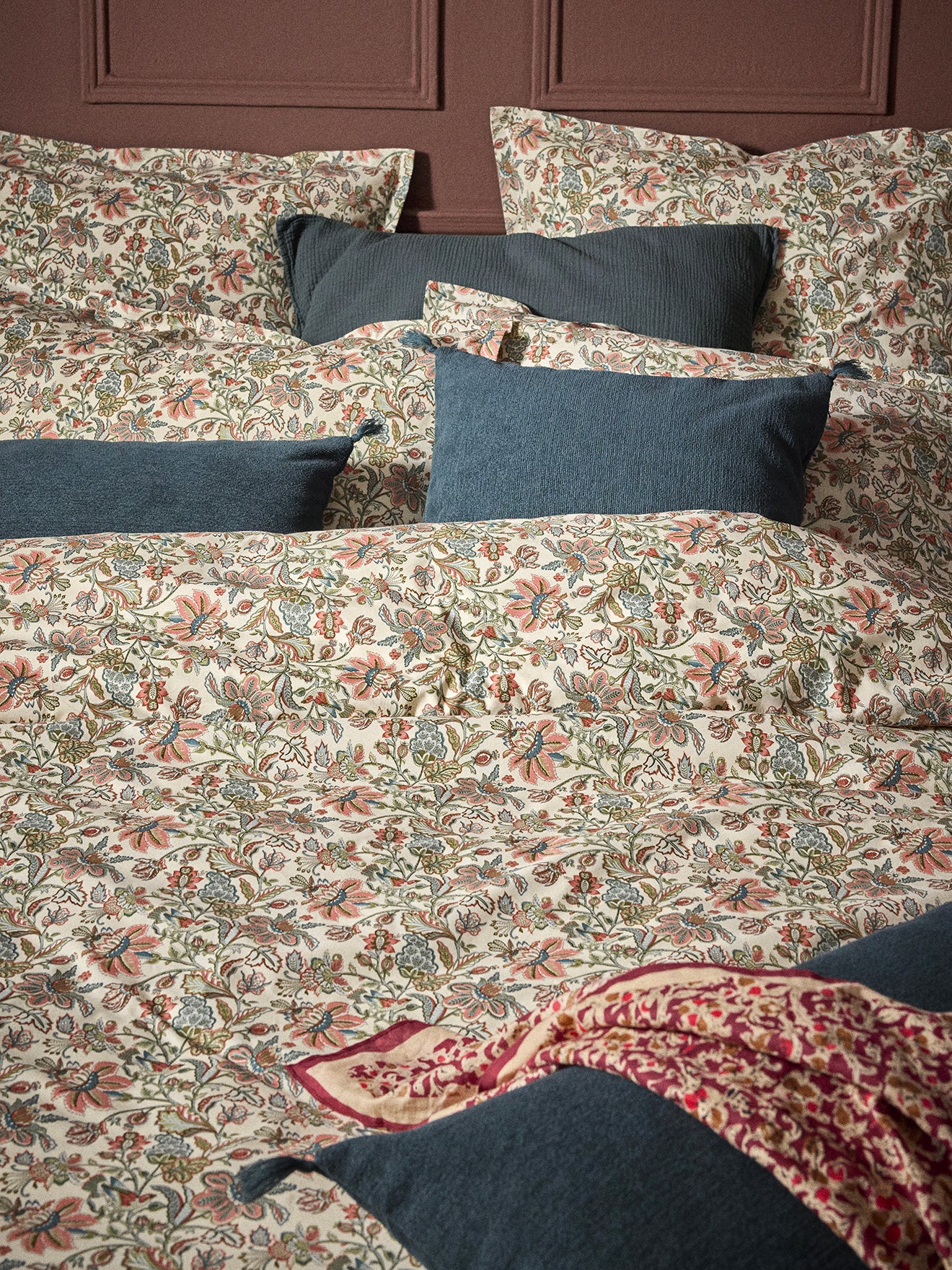 Housse de couette percale de coton "Augustine"