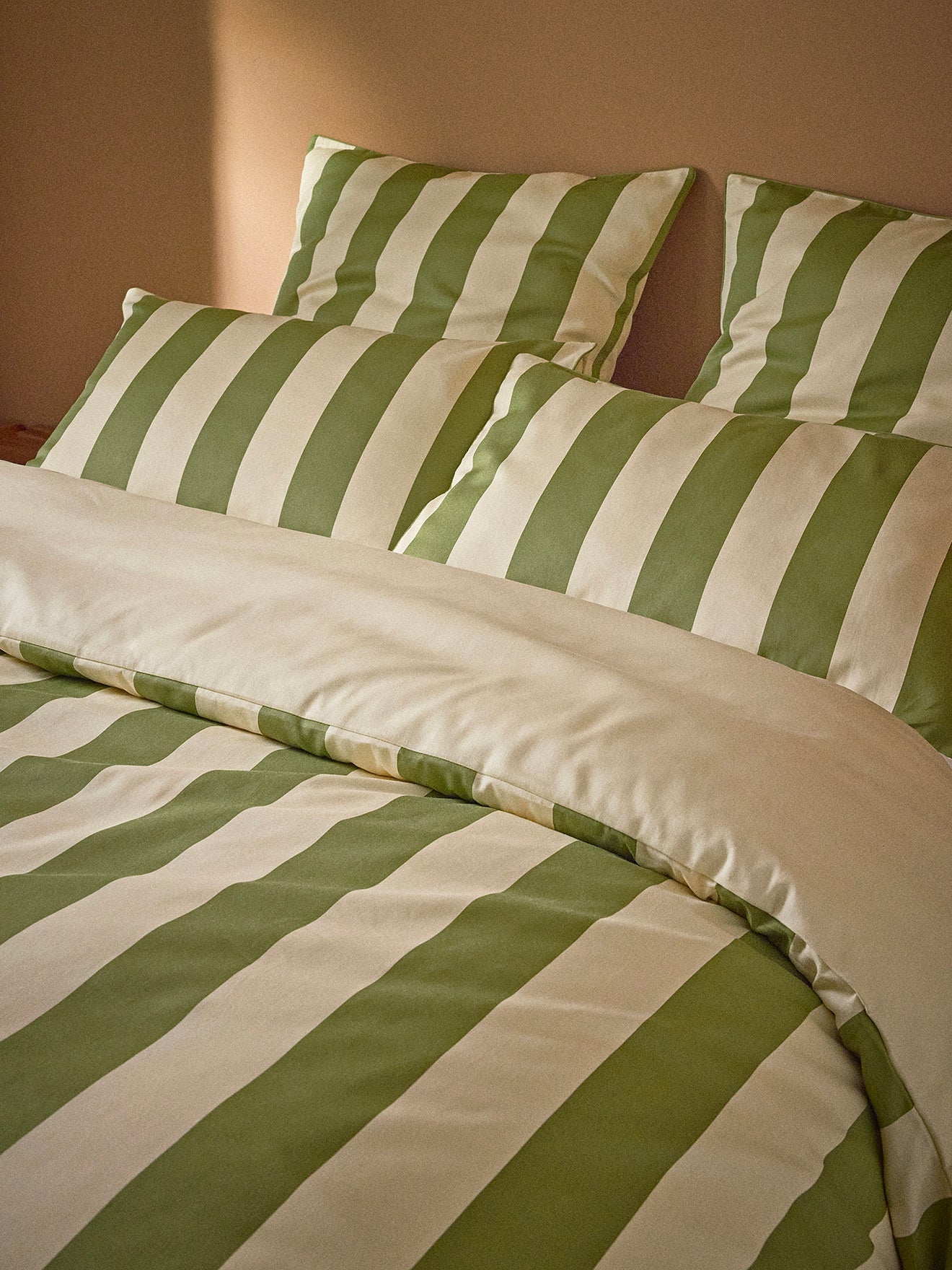 Housse de couette satin de coton "Anouk"