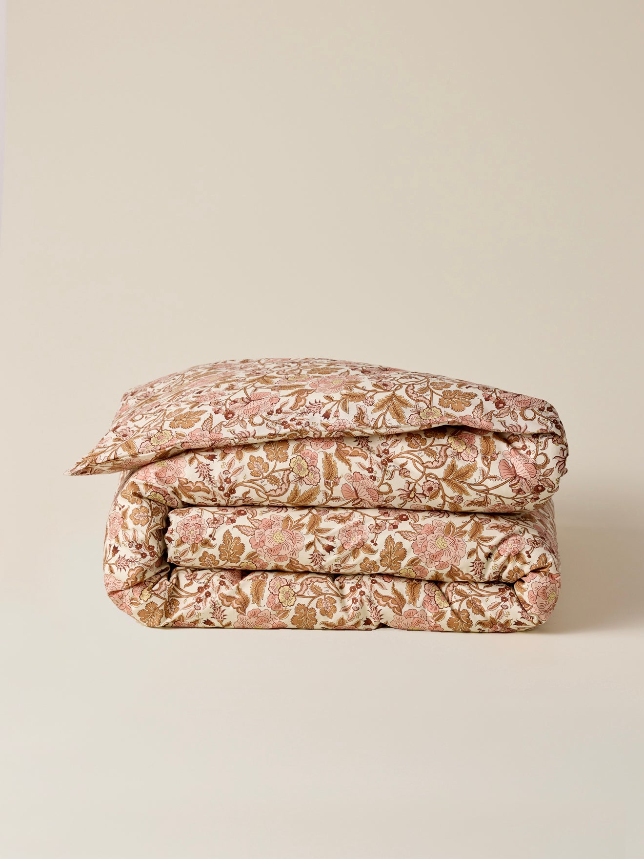 Amelia cotton percale duvet cover