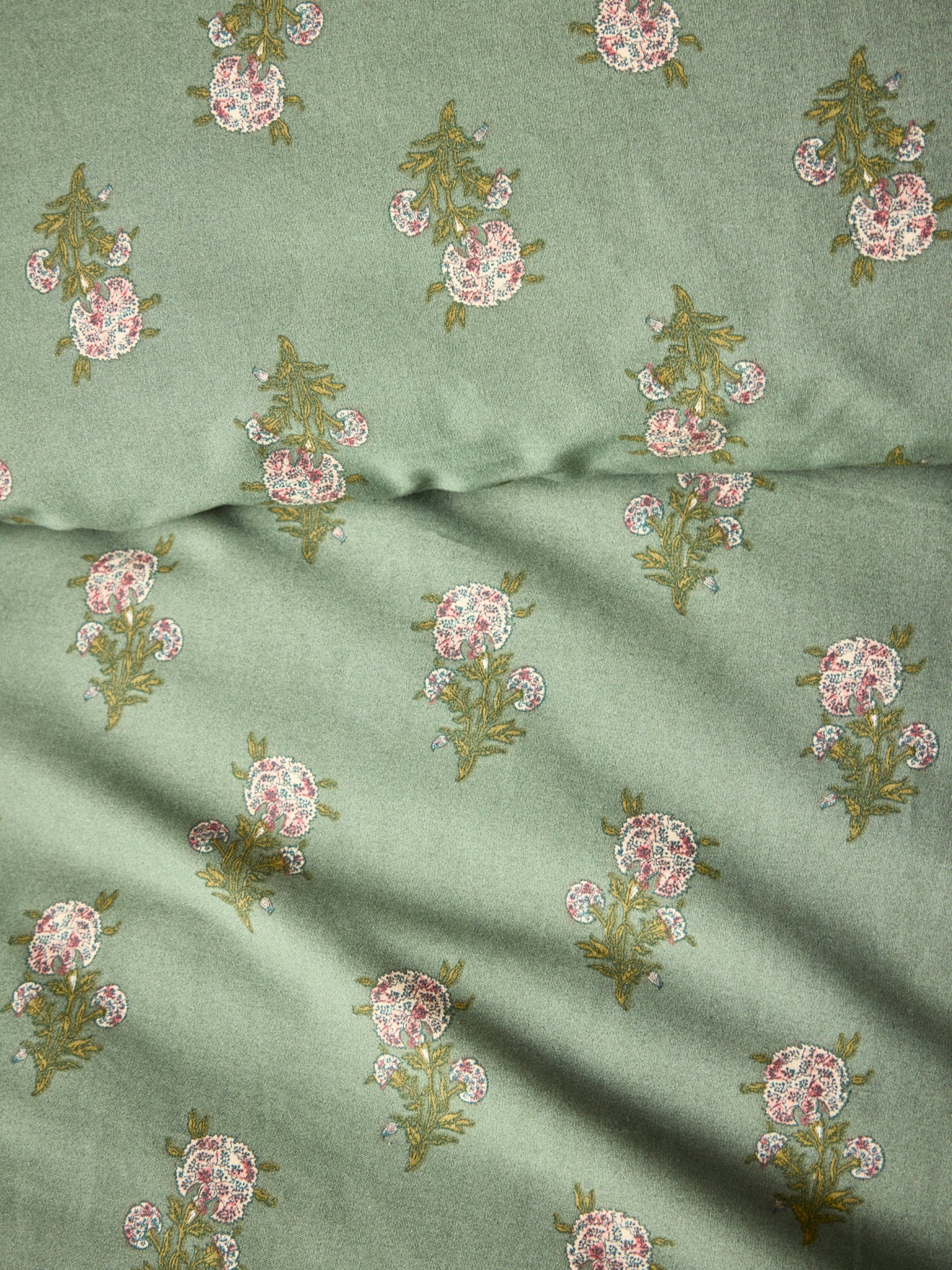 Antoinette cotton percale duvet cover