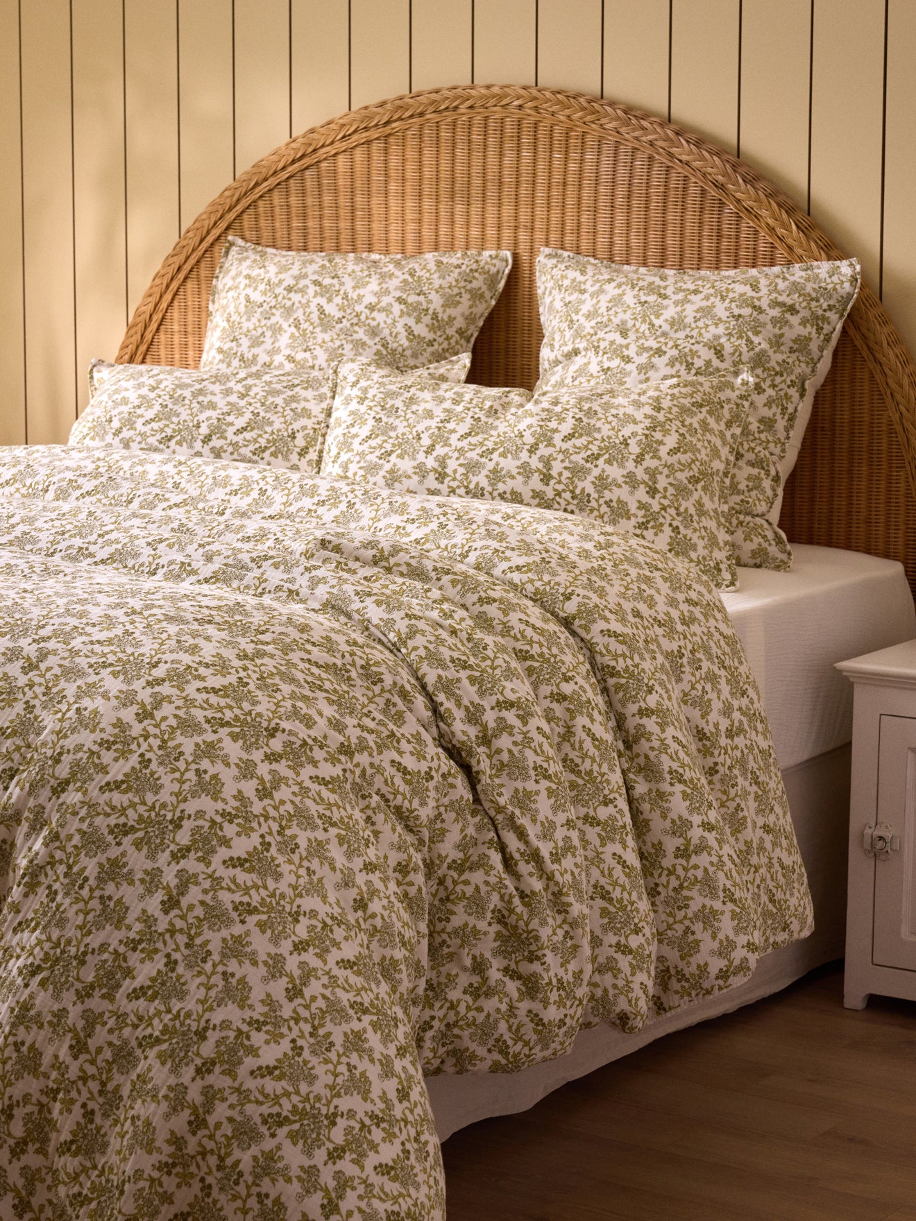 Armande cotton percale duvet cover