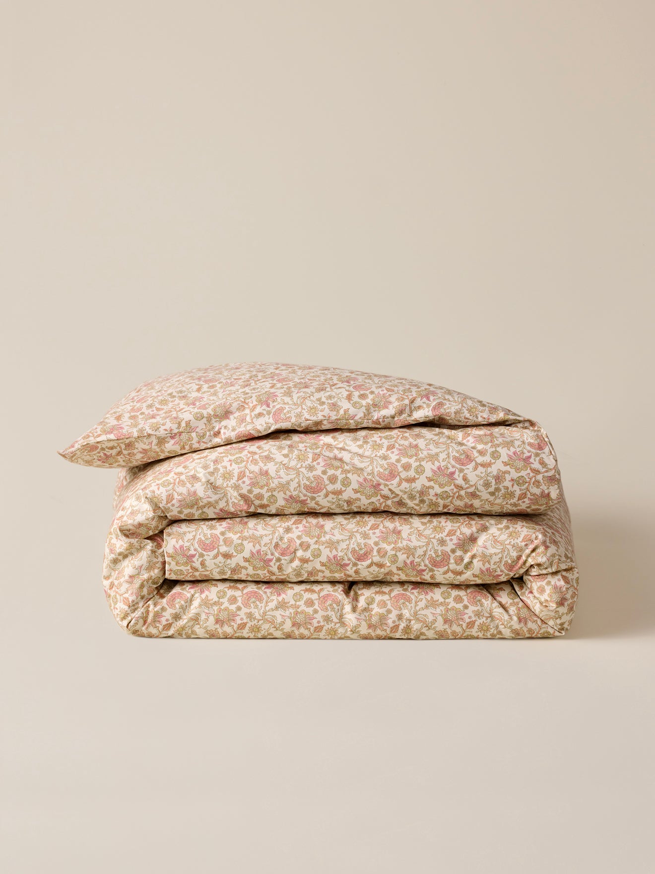 Agathe cotton percale duvet cover