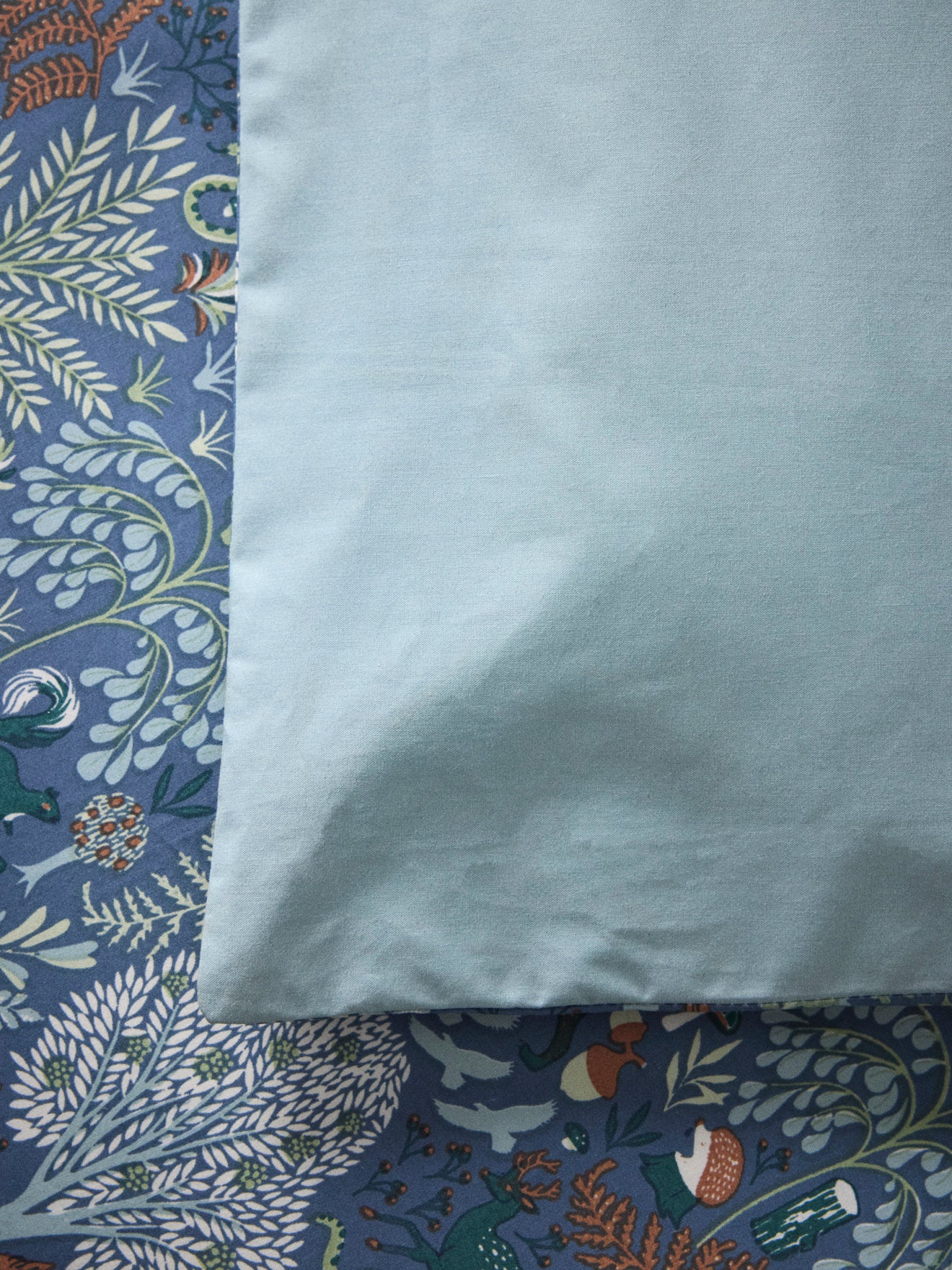 Axel cotton percale duvet cover