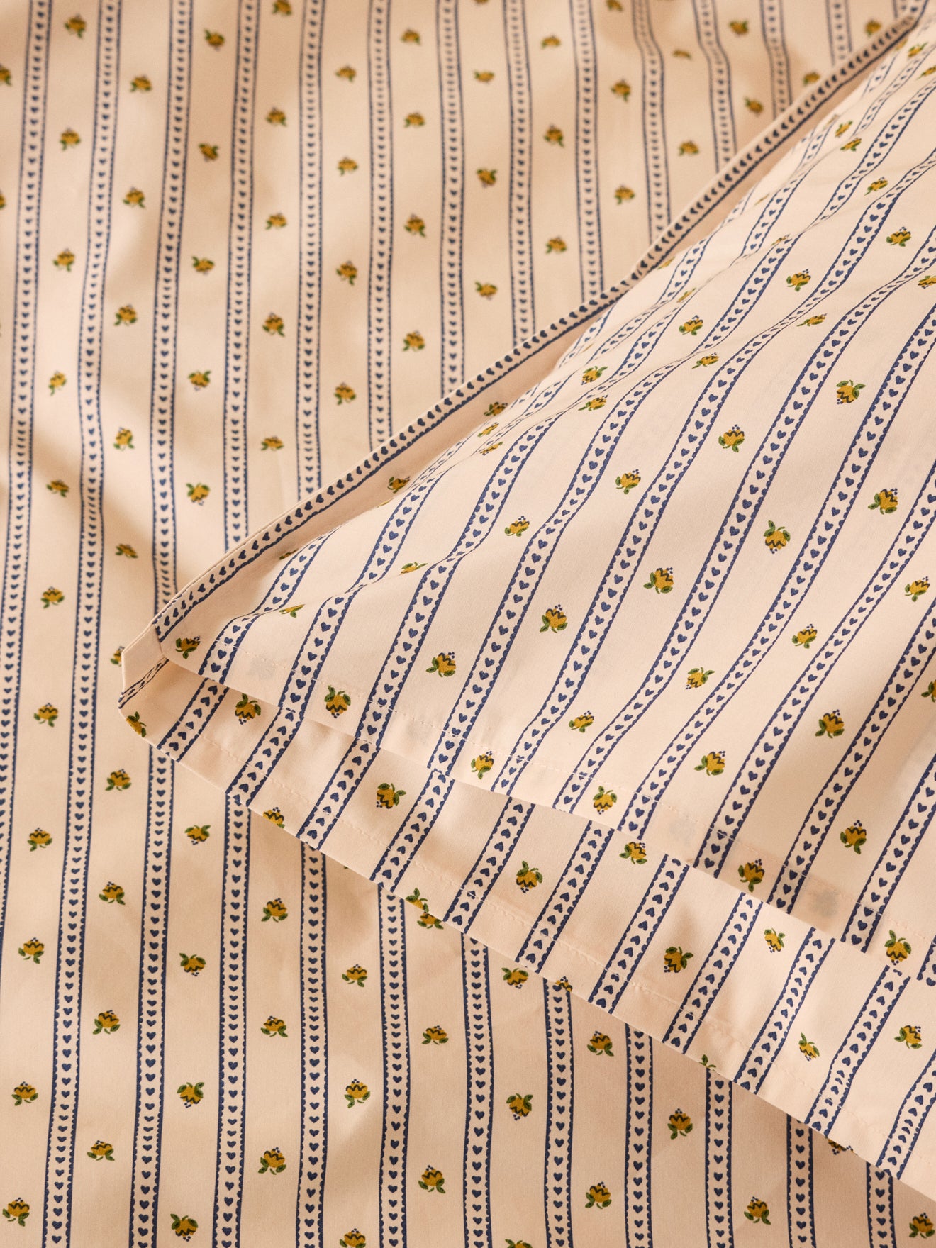 Housse de couette percale de coton "Avril"