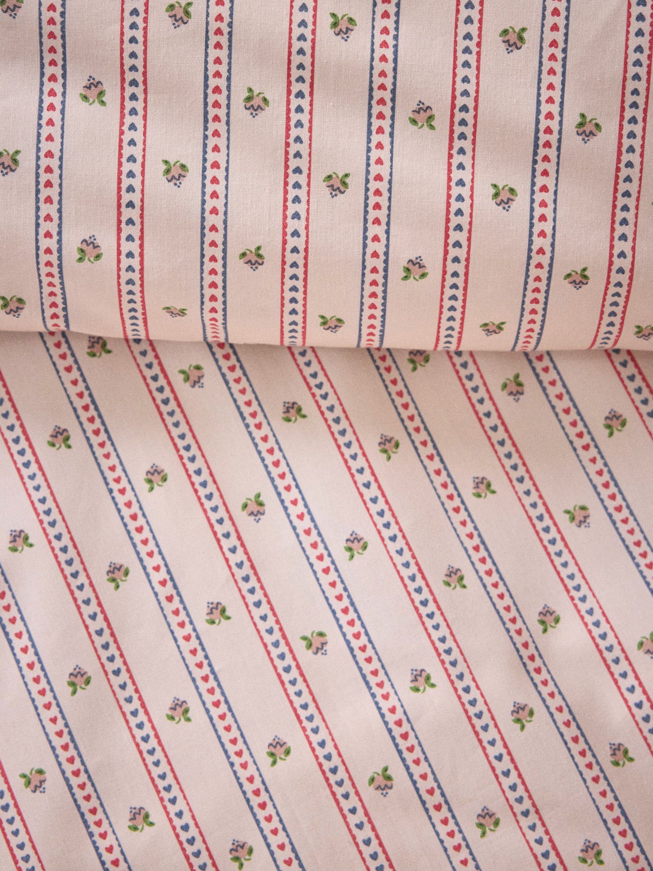 Avril cotton percale duvet cover