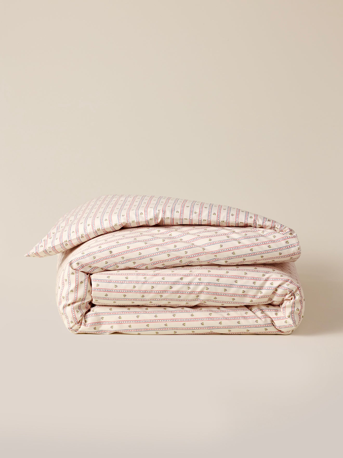 Avril cotton percale duvet cover