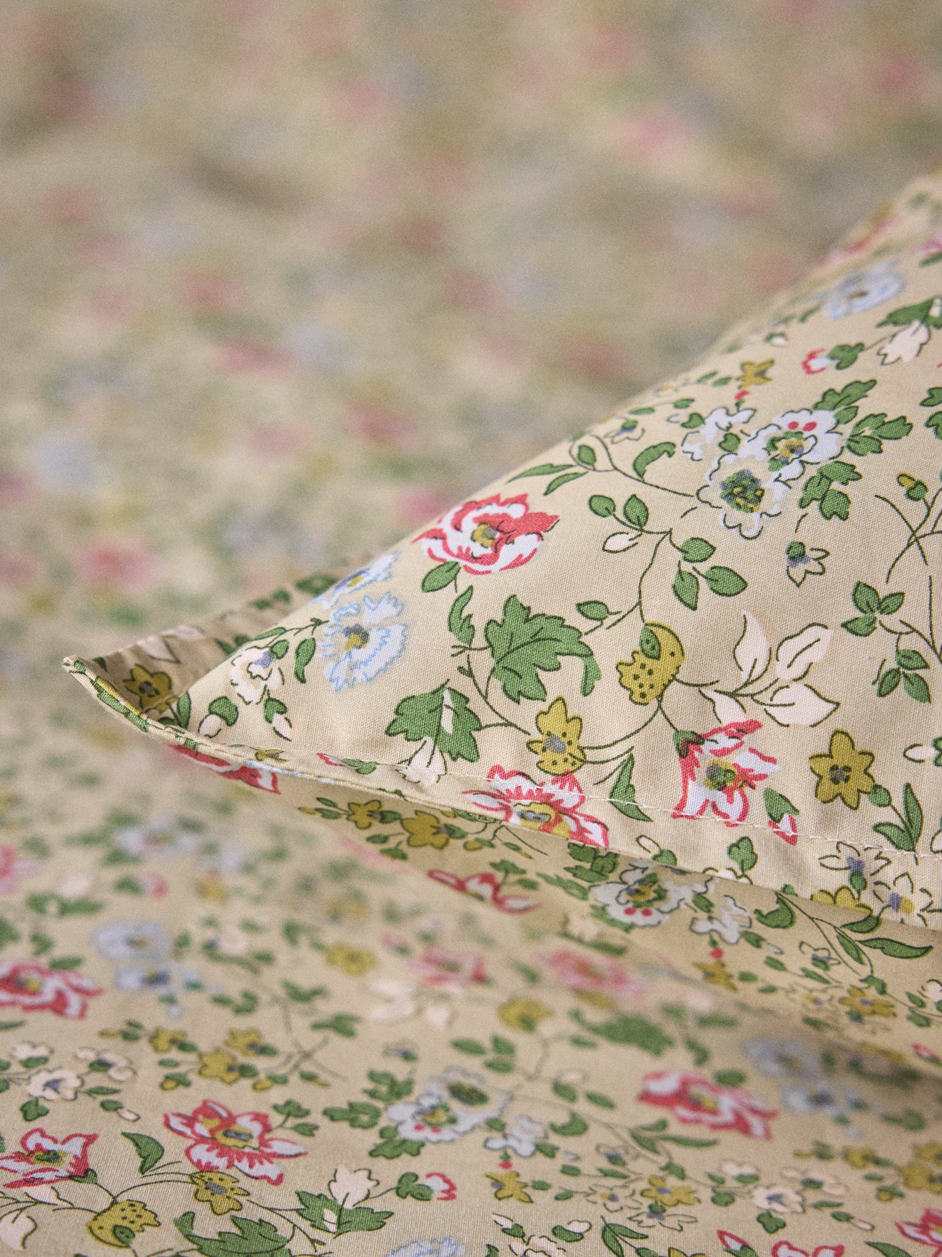 Alma cotton percale duvet cover