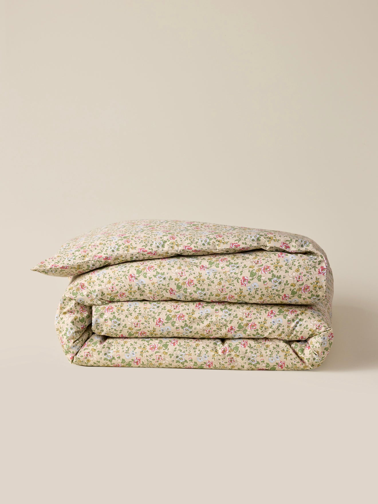 Alma cotton percale duvet cover