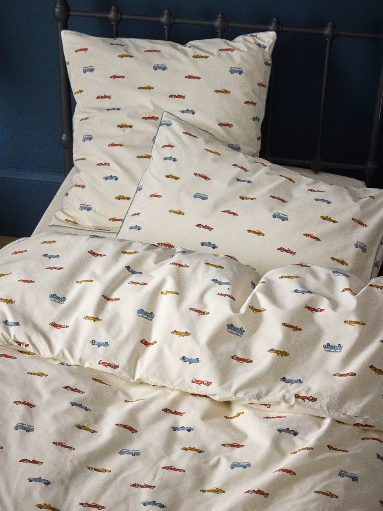 Anatole cotton percale duvet cover