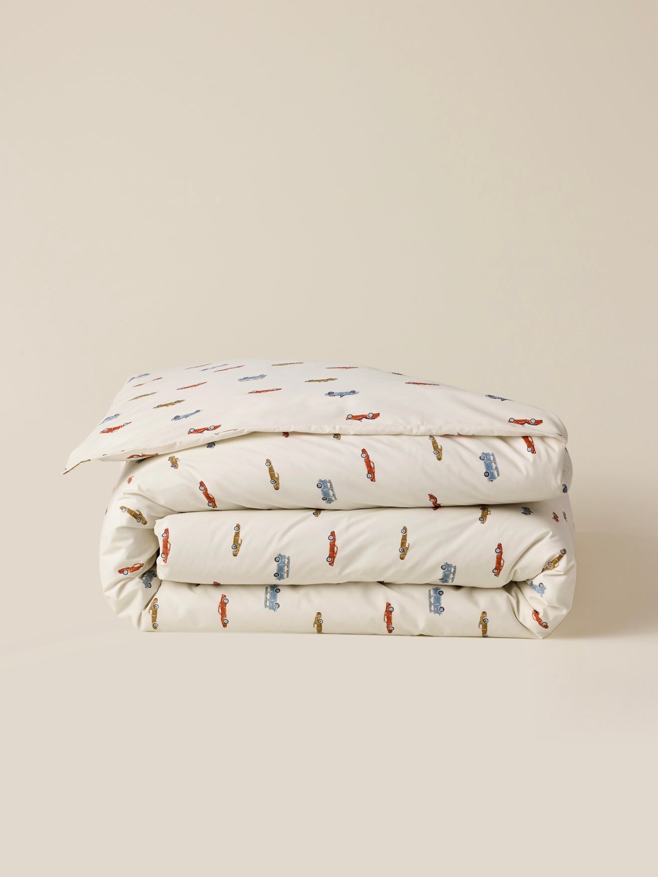 Anatole cotton percale duvet cover