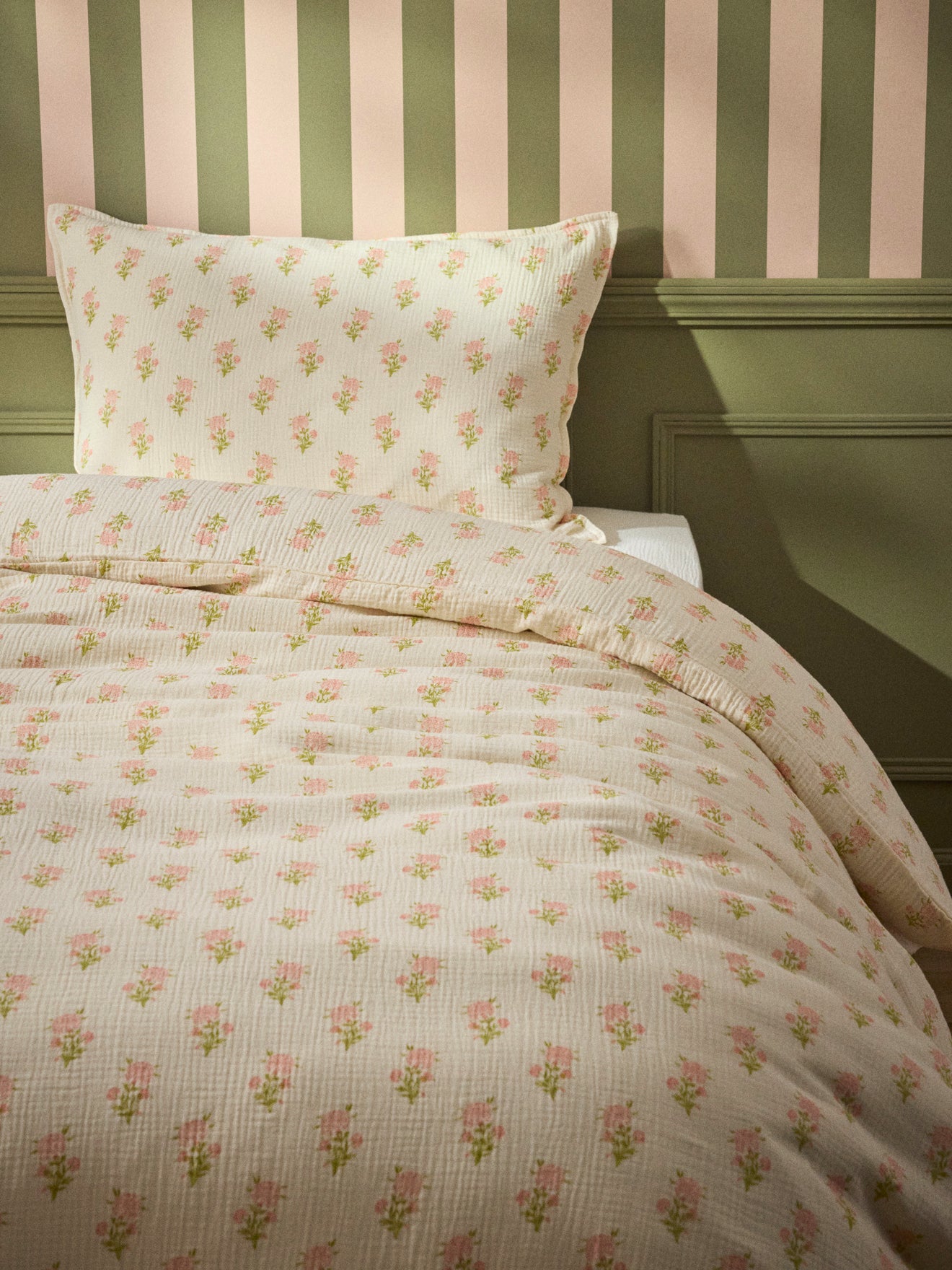 Aimée cotton voile duvet cover