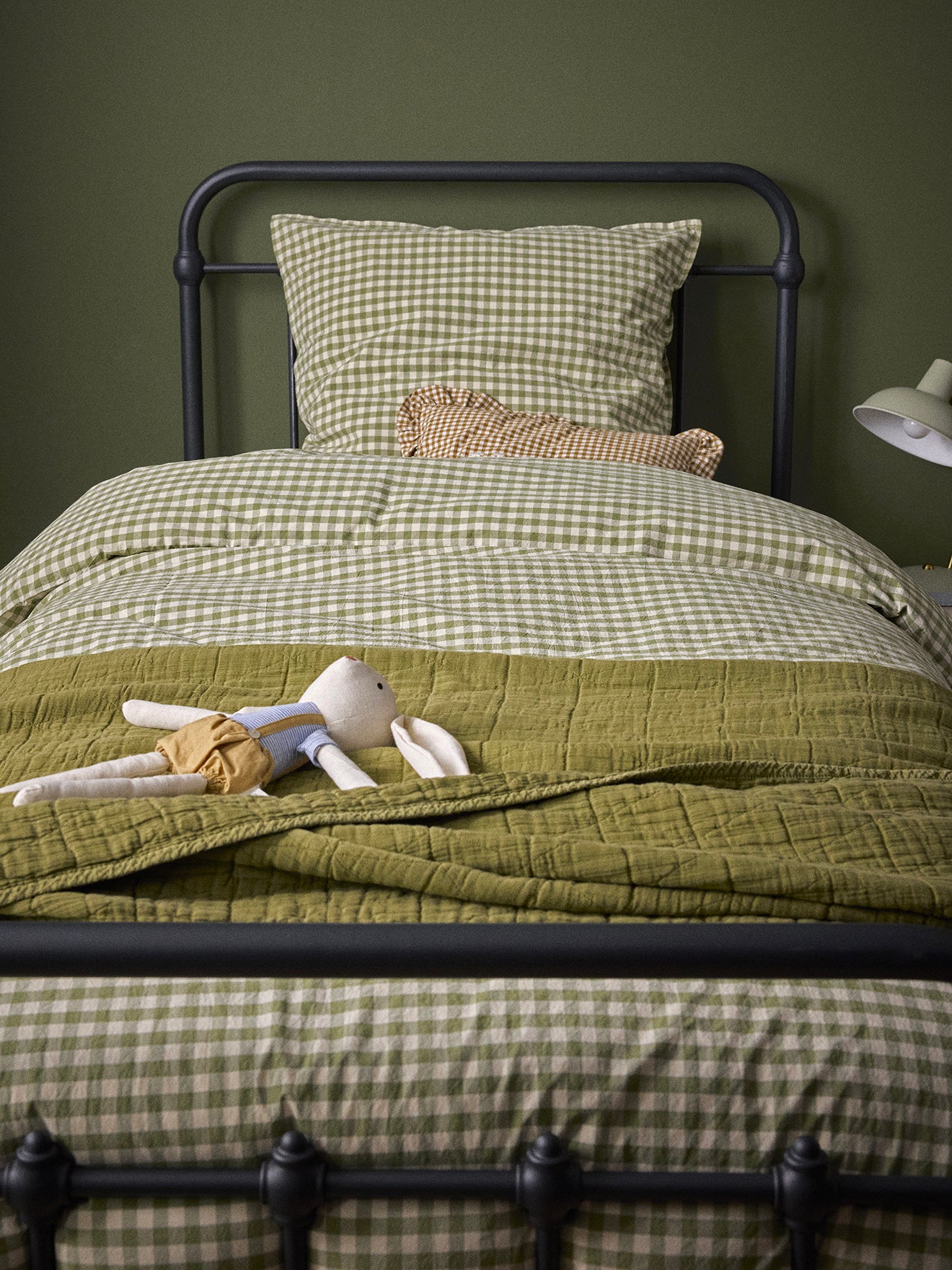 Ambroise gingham check duvet cover