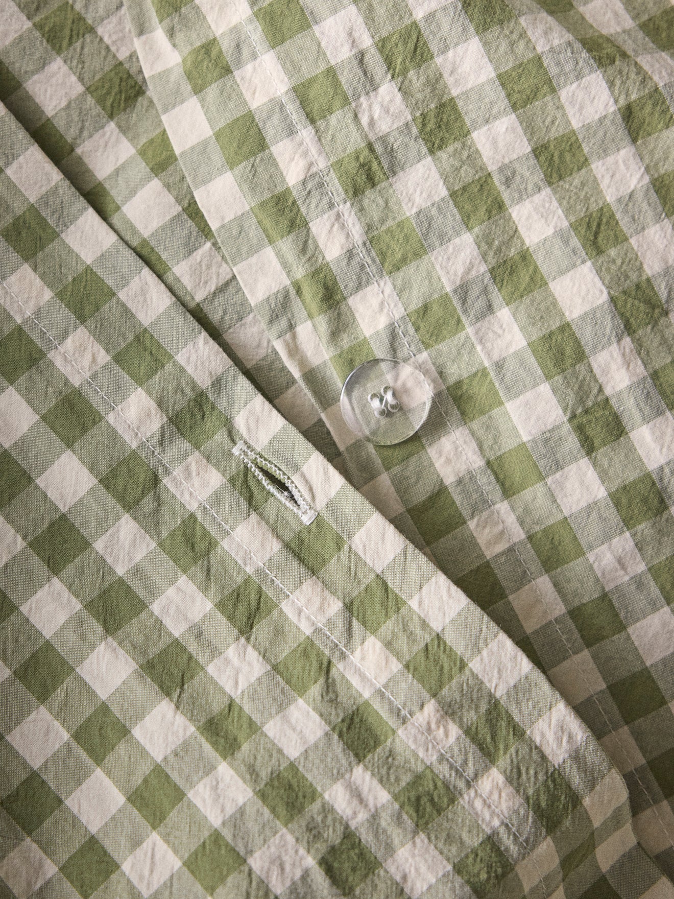Ambroise gingham check duvet cover