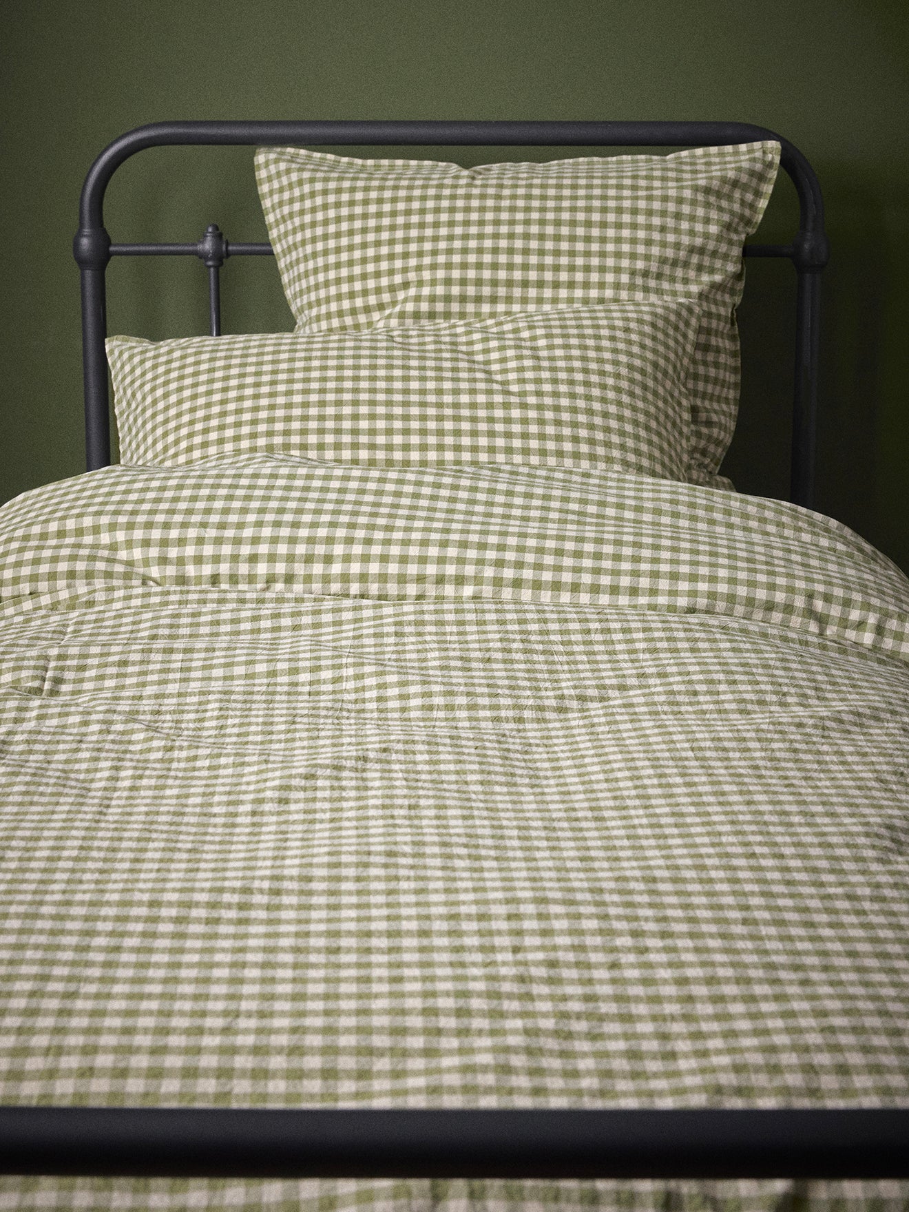 Ambroise gingham check duvet cover