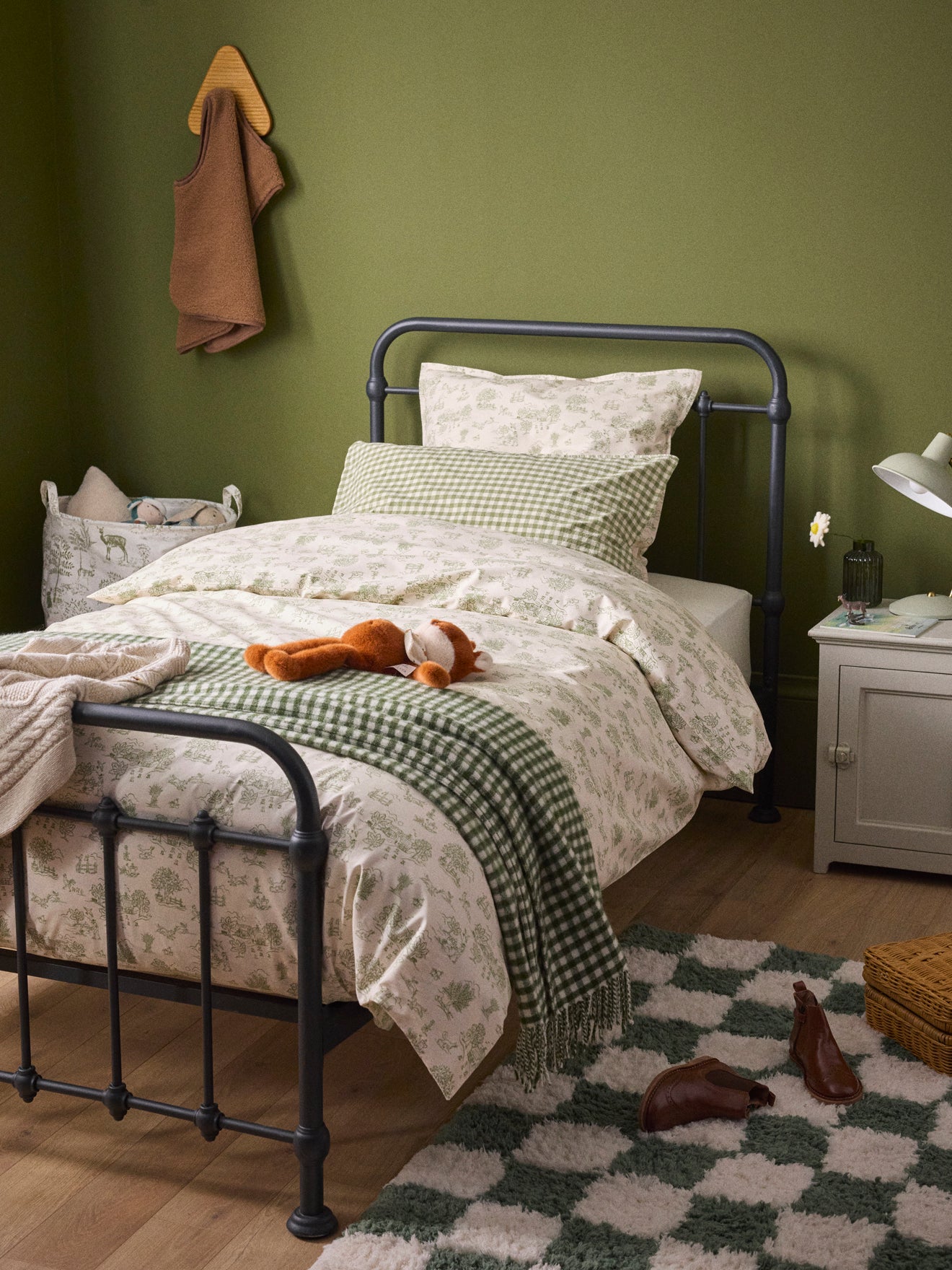 Alois cotton percale duvet cover