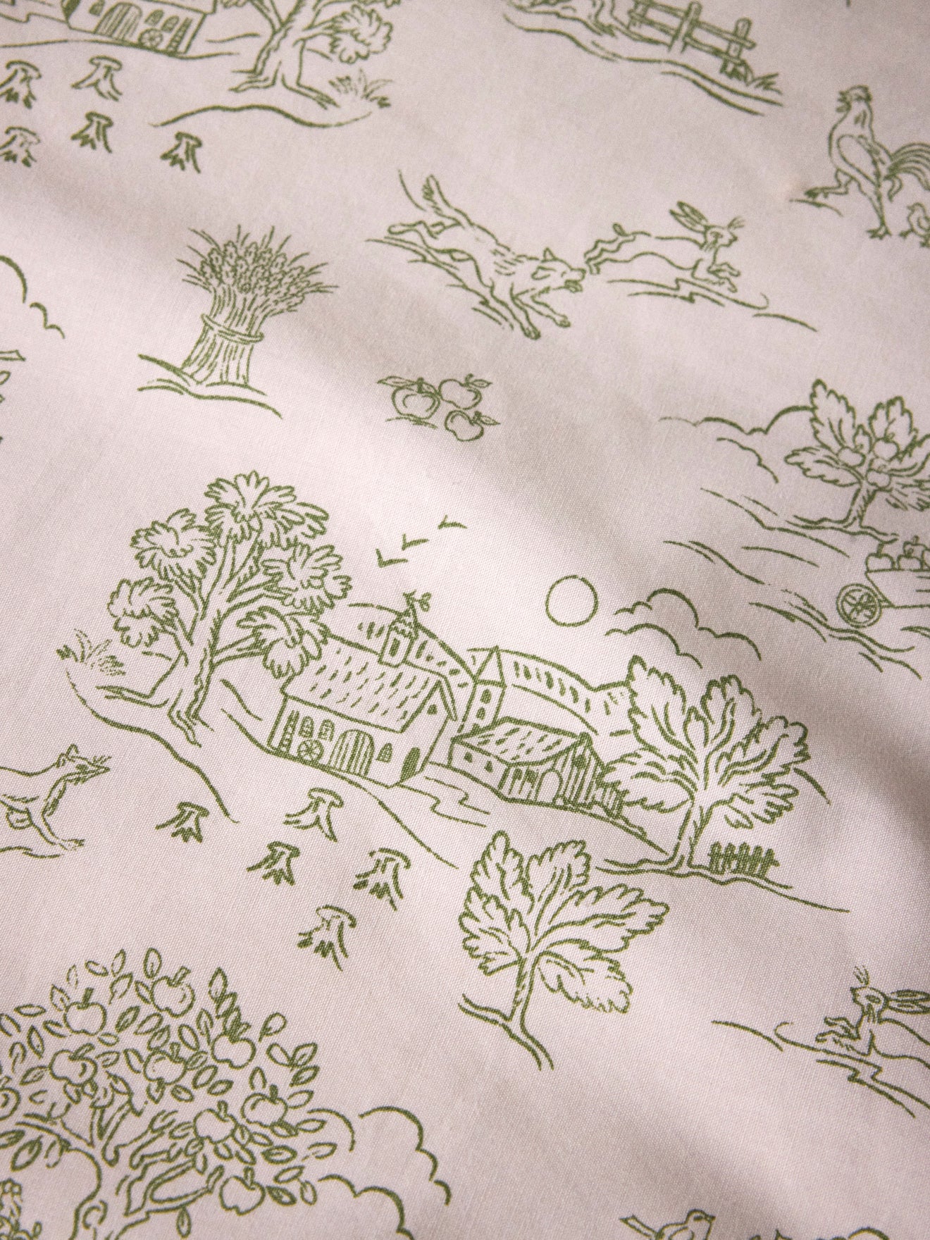 Alois cotton percale duvet cover