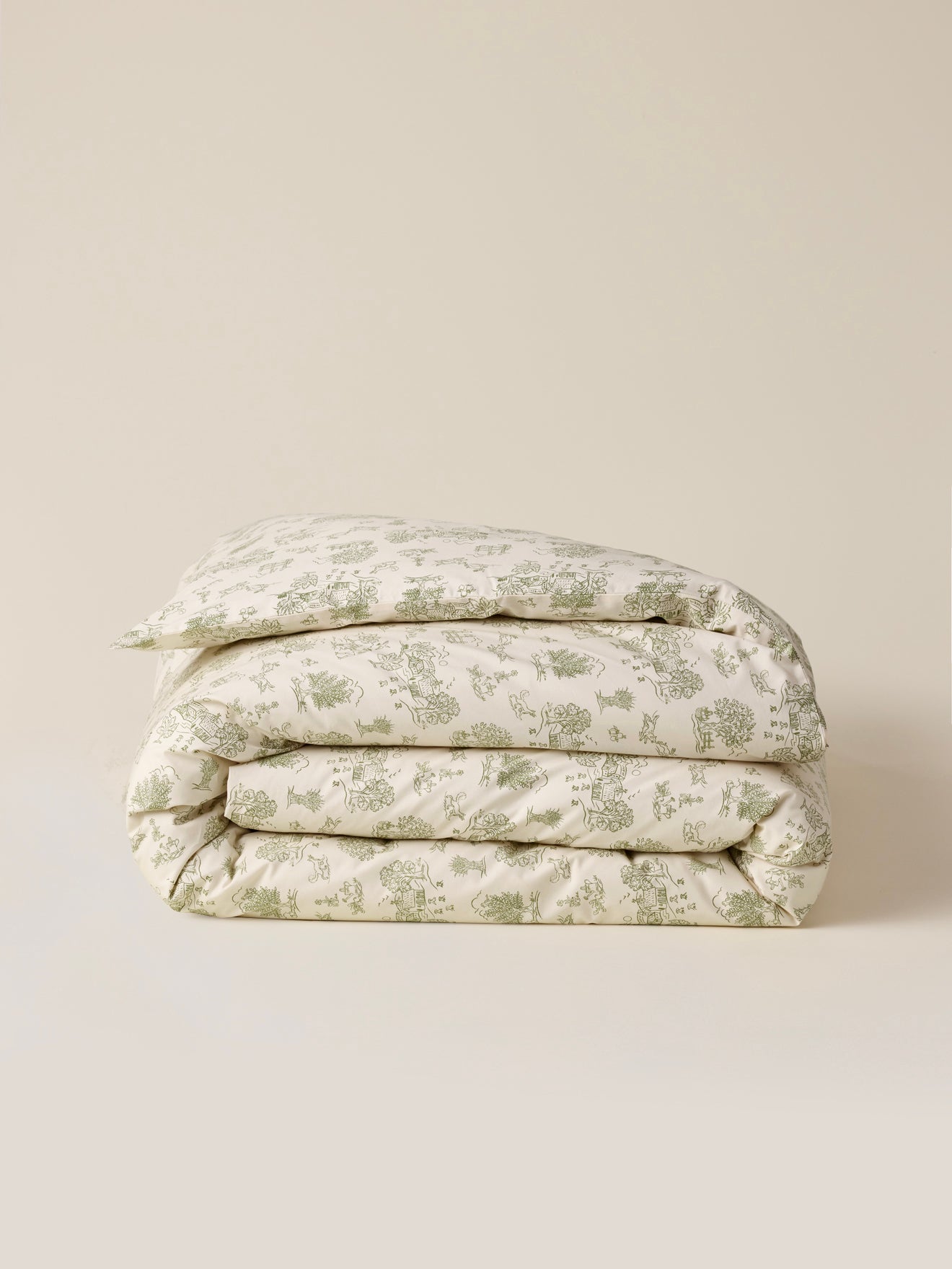 Alois cotton percale duvet cover