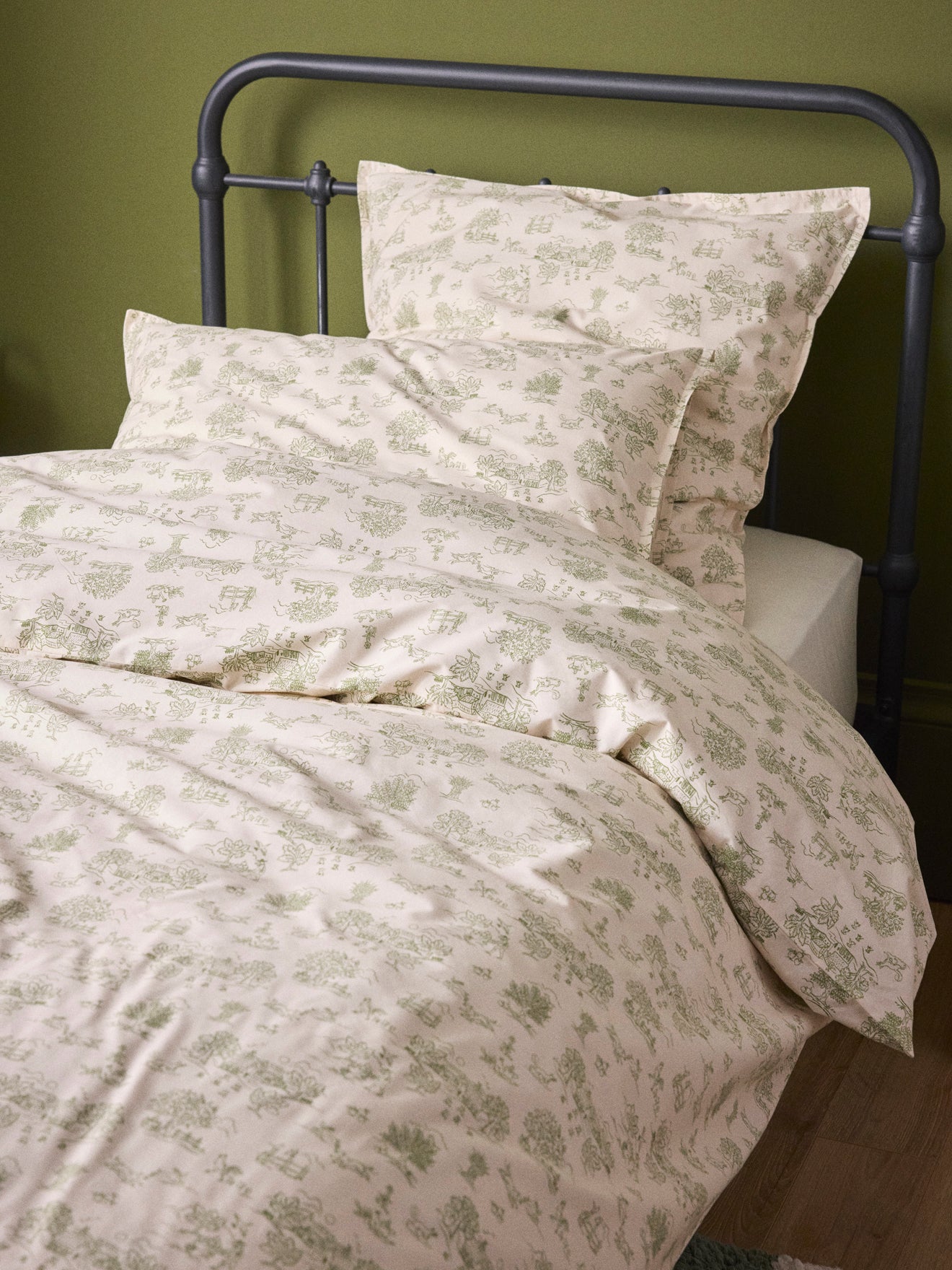 Alois cotton percale duvet cover