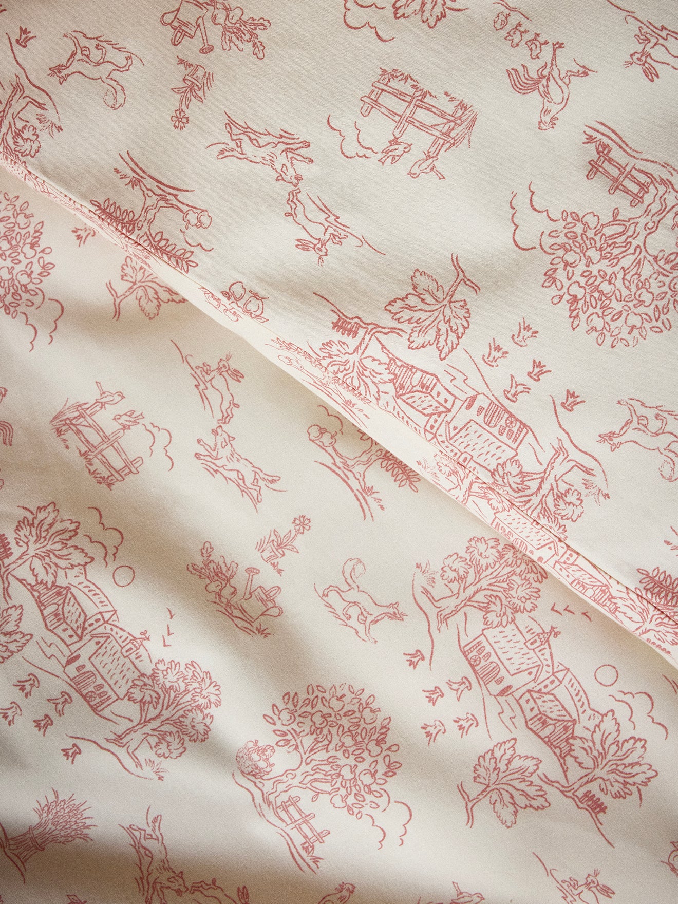 Alois cotton percale duvet cover