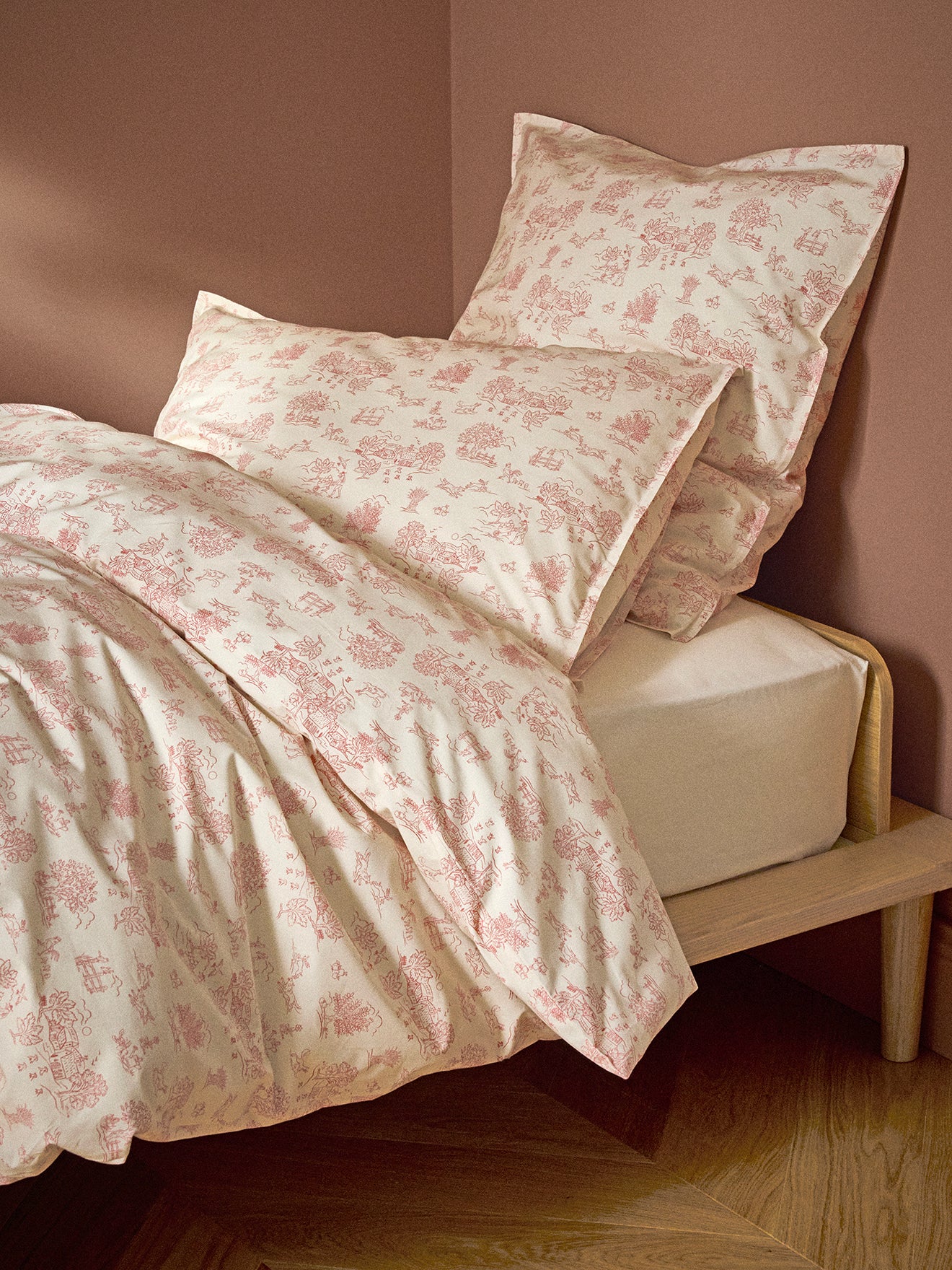 Alois cotton percale duvet cover