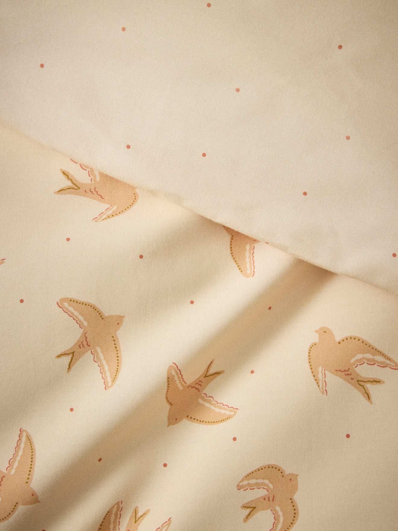 Anna cotton percale duvet cover