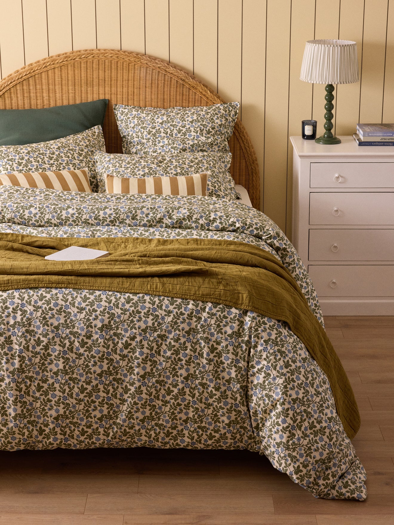 Housse de couette percale de coton "Manon"