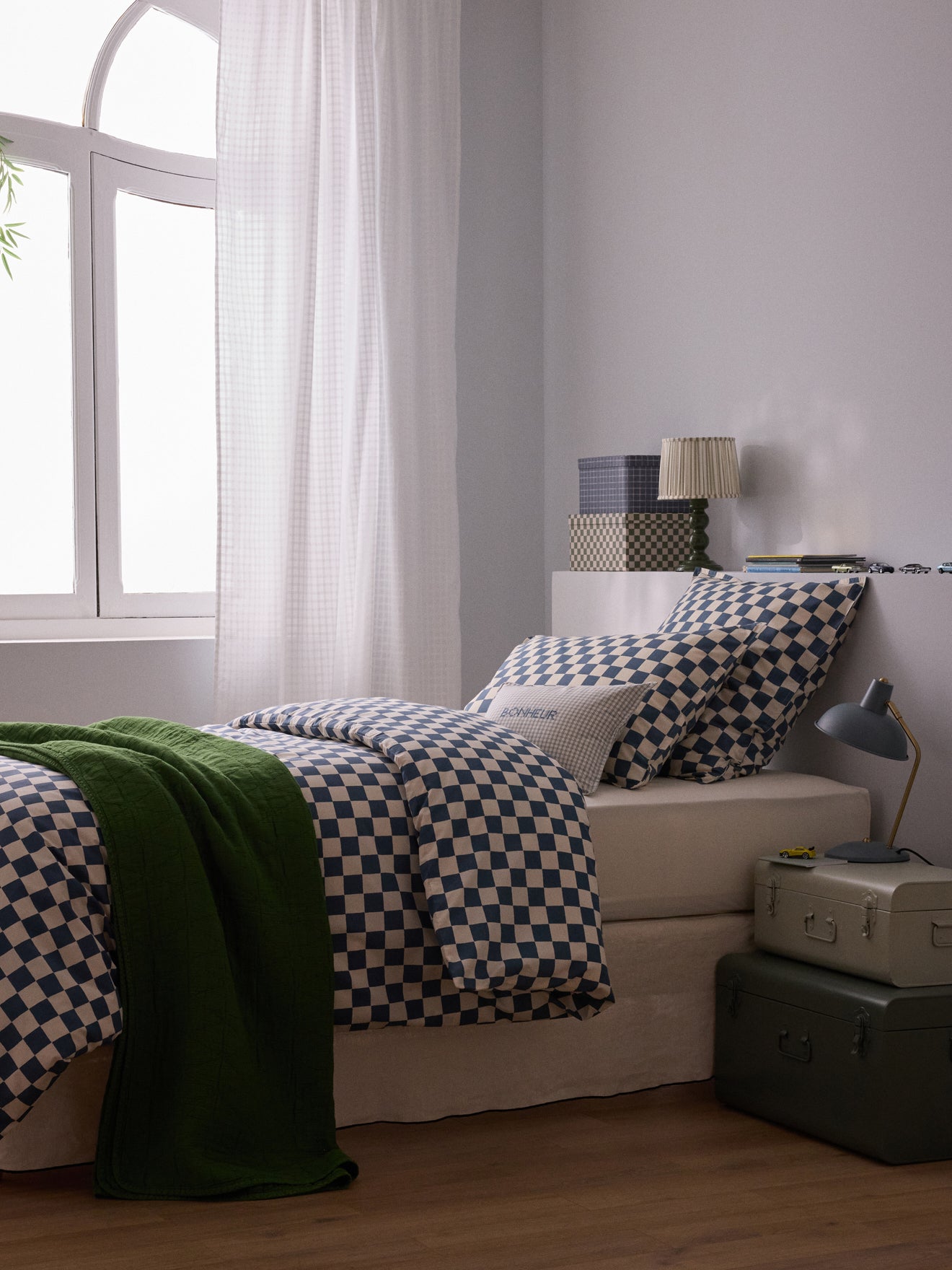 Marius cotton percale duvet cover
