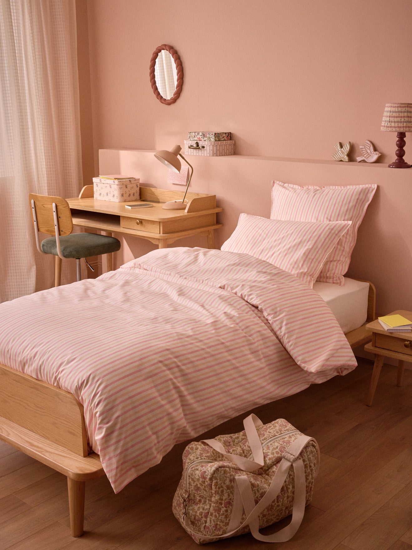 Housse de couette percale de coton "Marcelle"