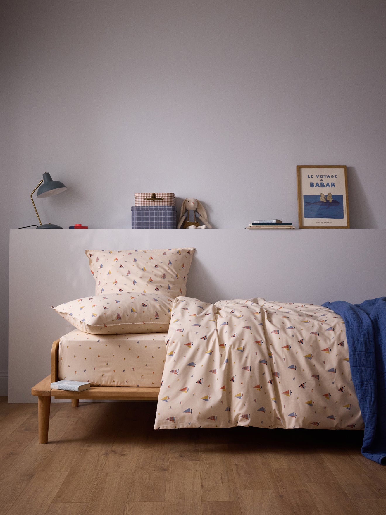 Housse de couette percale de coton "Matéo"