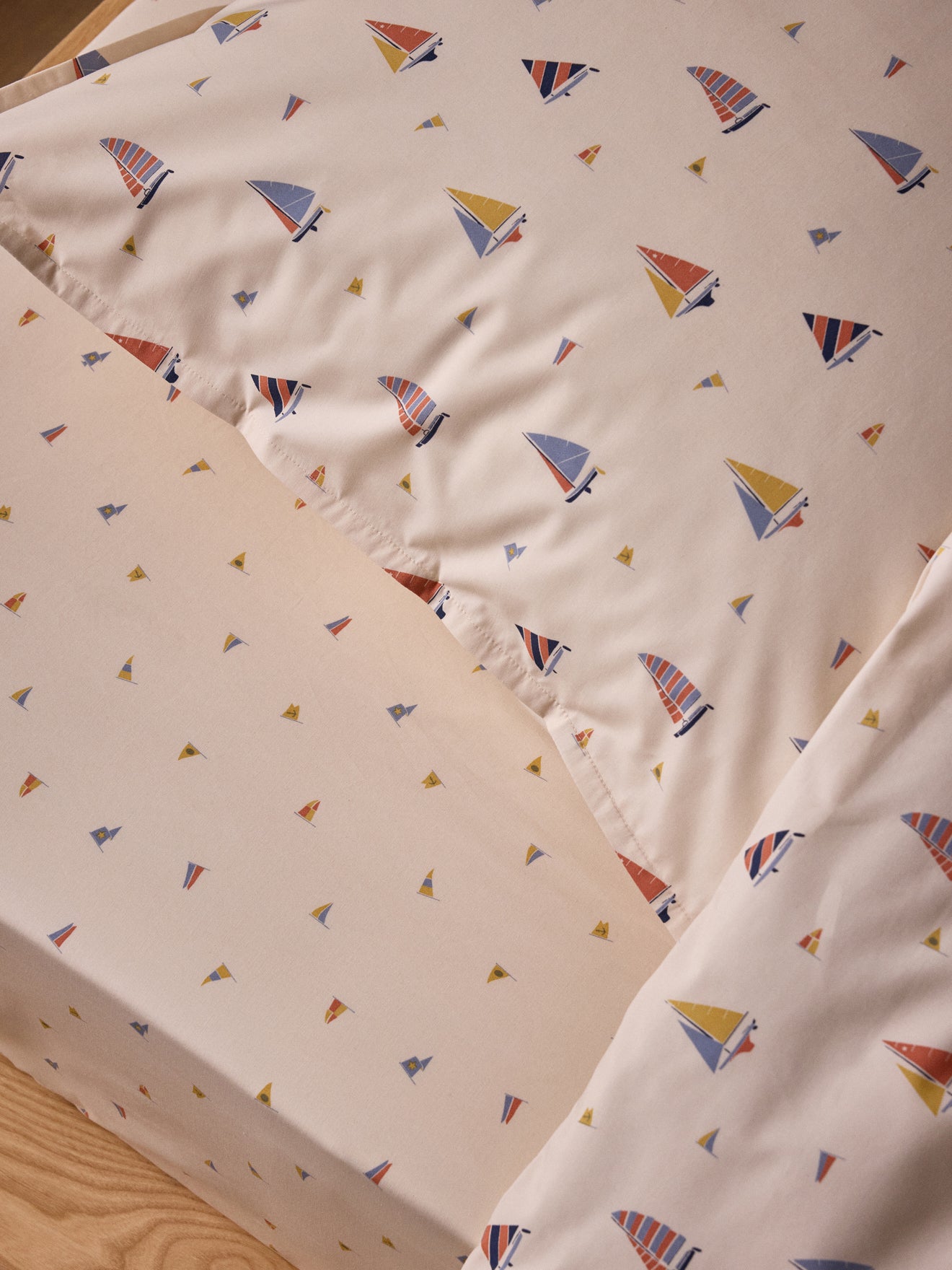 Housse de couette percale de coton "Matéo"