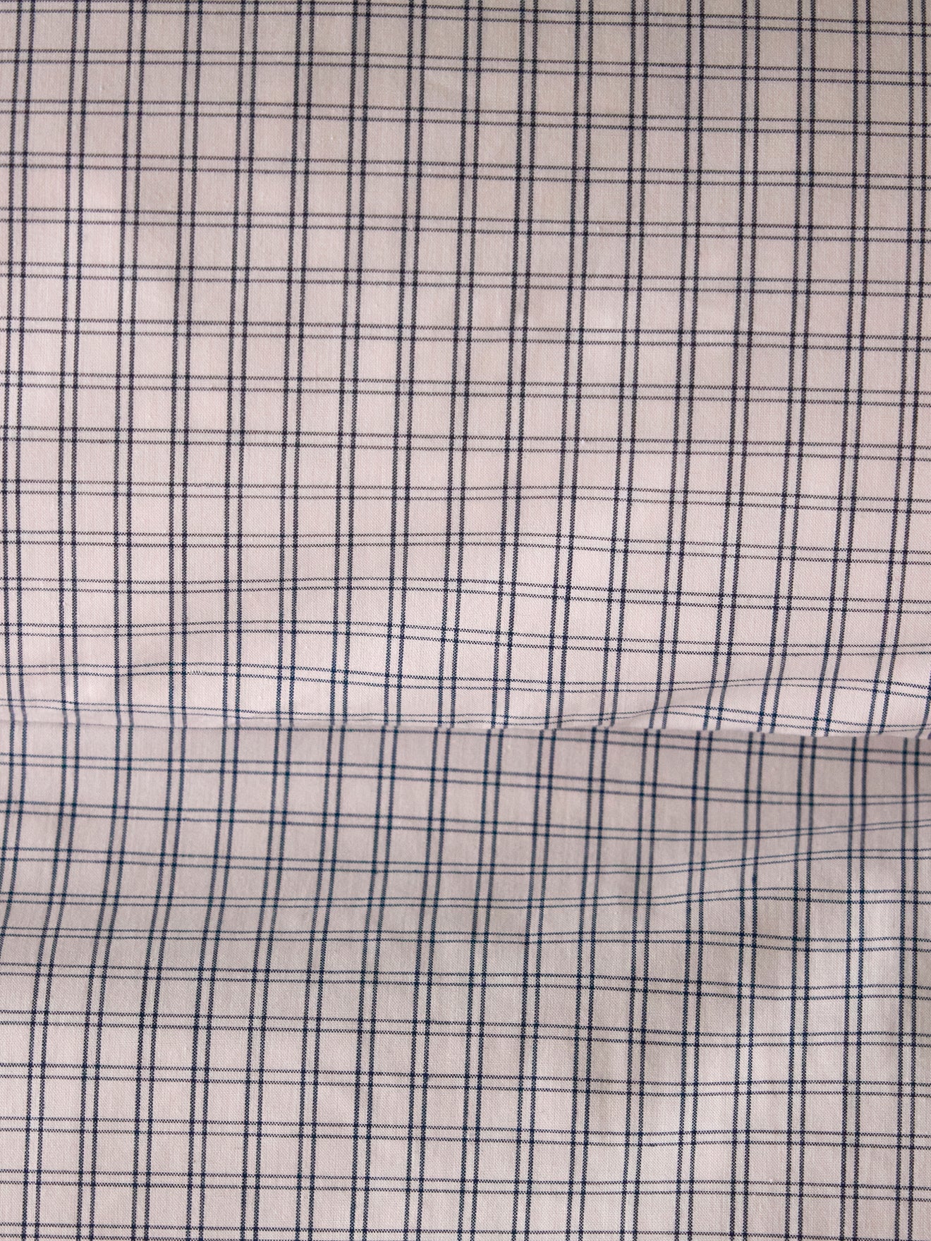 Woven-dyed Marin cotton percale duvet cover
