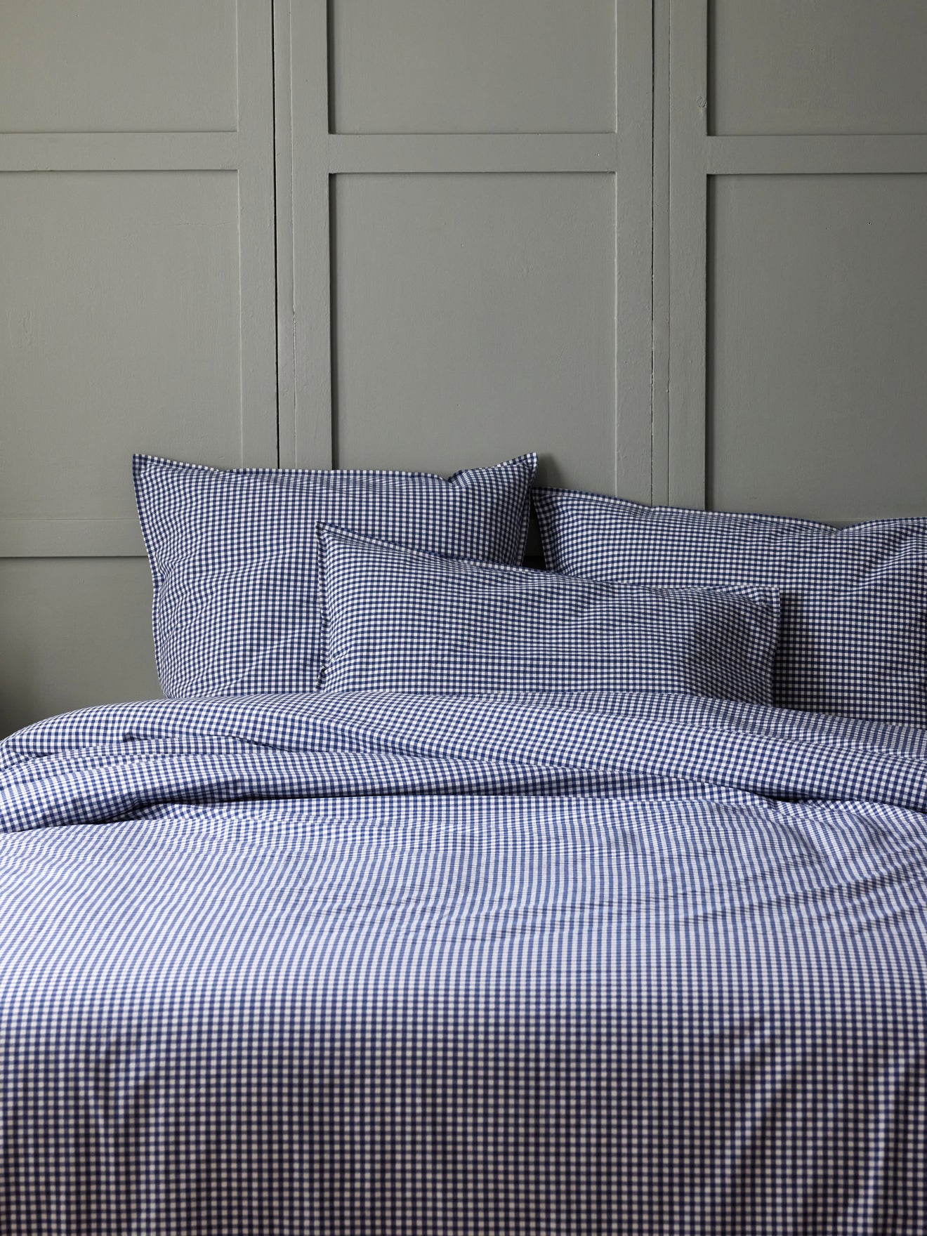Amy cotton percale duvet cover