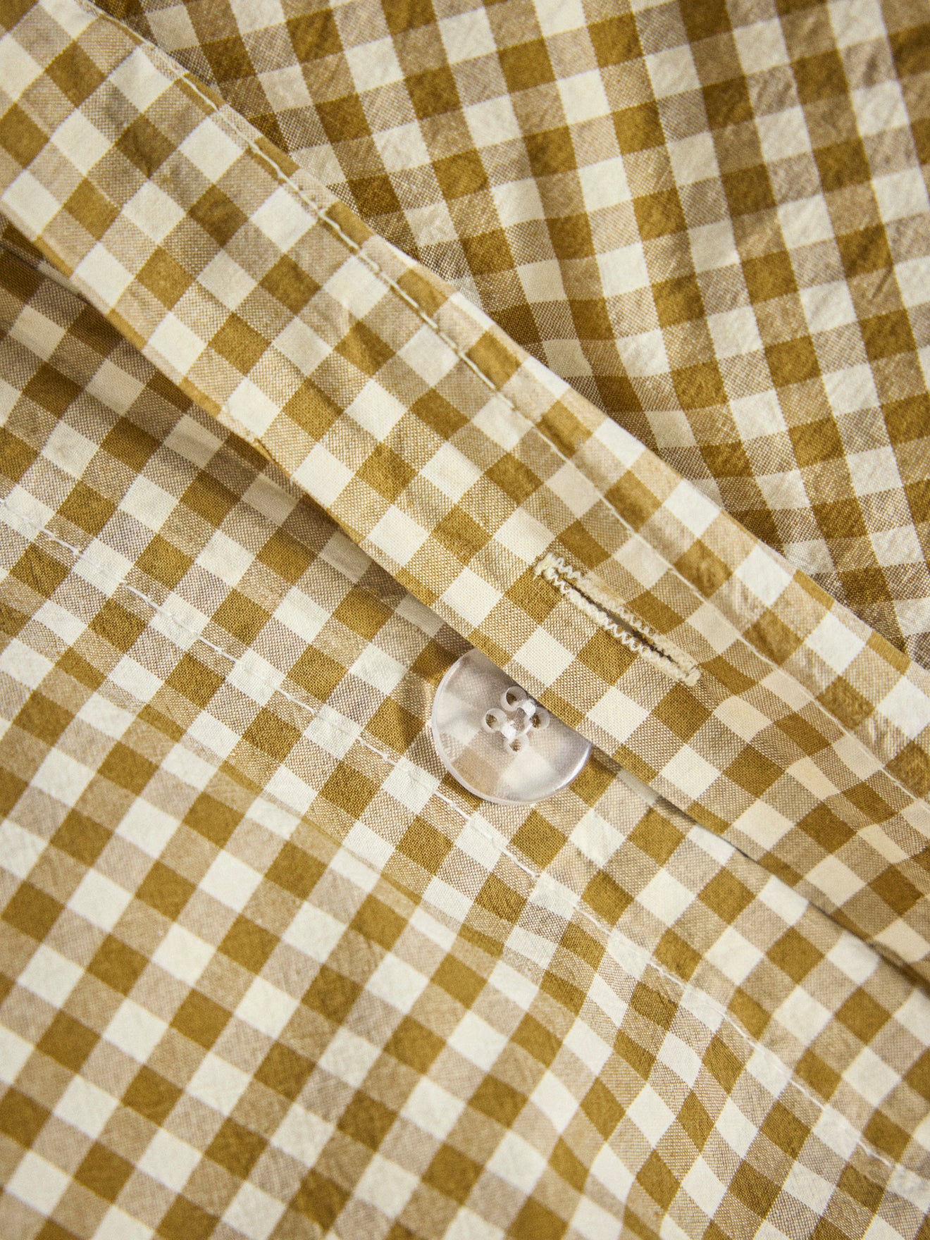 Amy cotton percale duvet cover