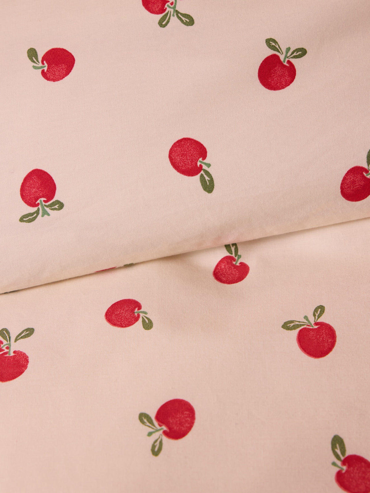 Lady Apple cotton percale duvet cover